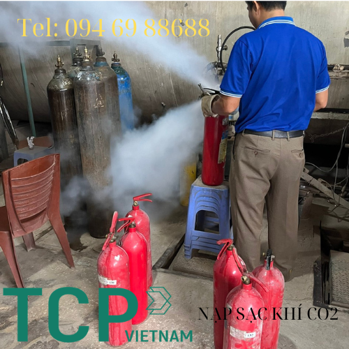 GIÁ NẠP BÌNH CHỮA CHÁY KHÍ CO2 - MT5 - 120.000 VNĐ TẠI HOÀNG MAI HÀ NỘI