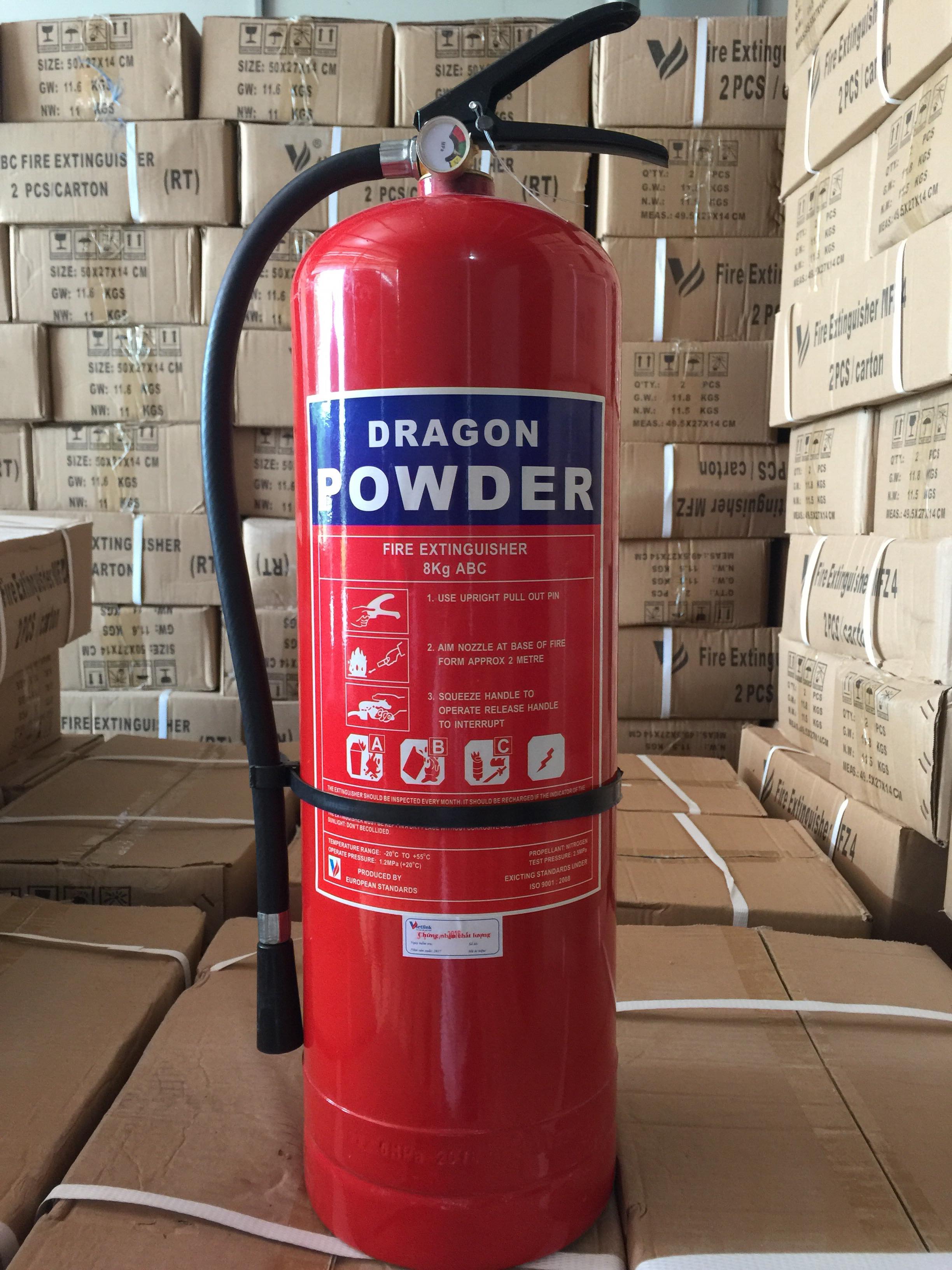 BÌNH CHỮA CHÁY ABC DRAGON - MFZL8 (8Kg)