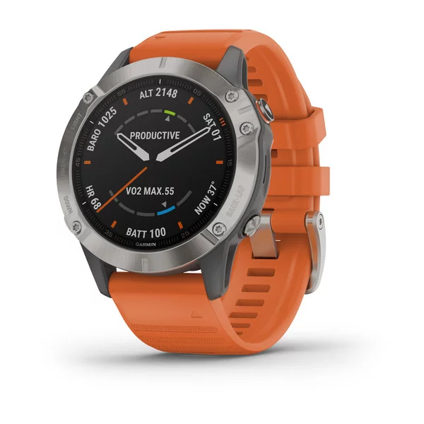 fenix 6 orange