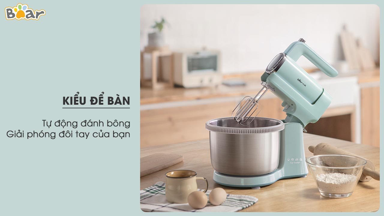 Máy đánh trứng để bàn Bear DDQ-B03V1 BearVietnam