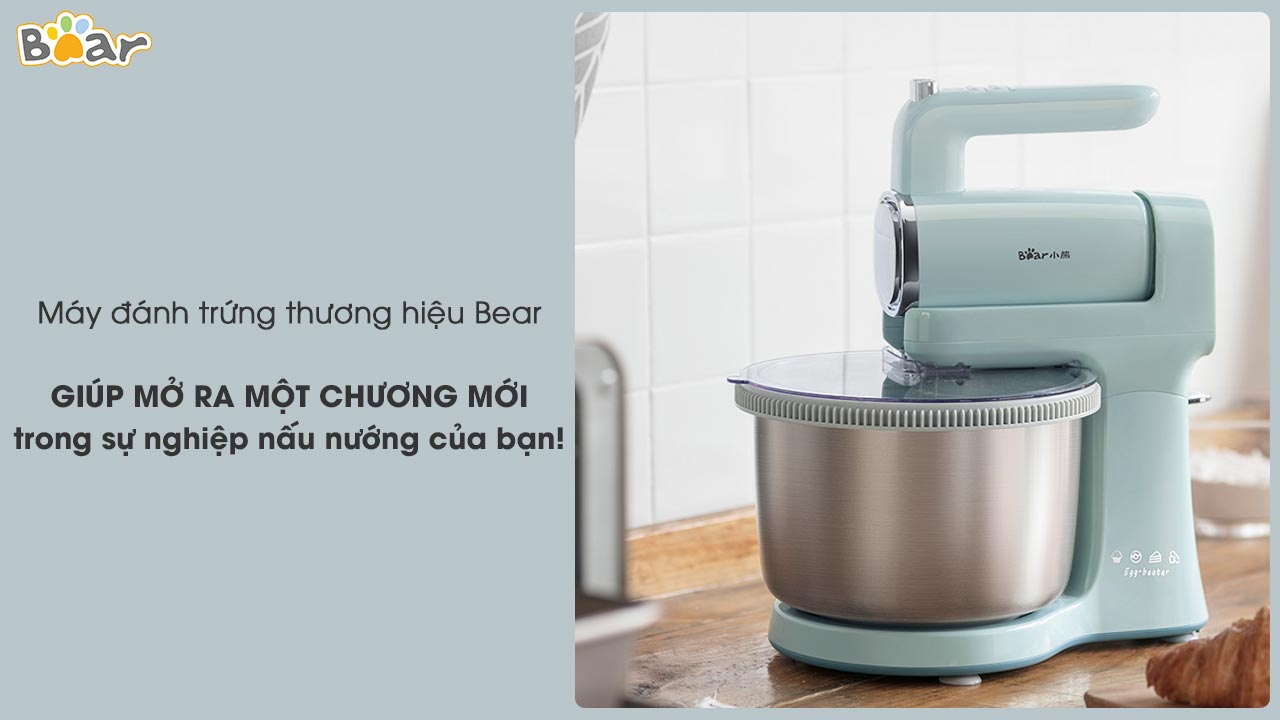 Máy đánh trứng để bàn Bear DDQ-B03V1 BearVietnam