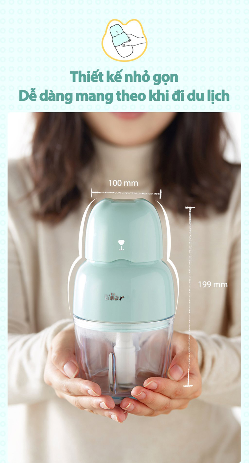 Thiết kế nhỏ gọn