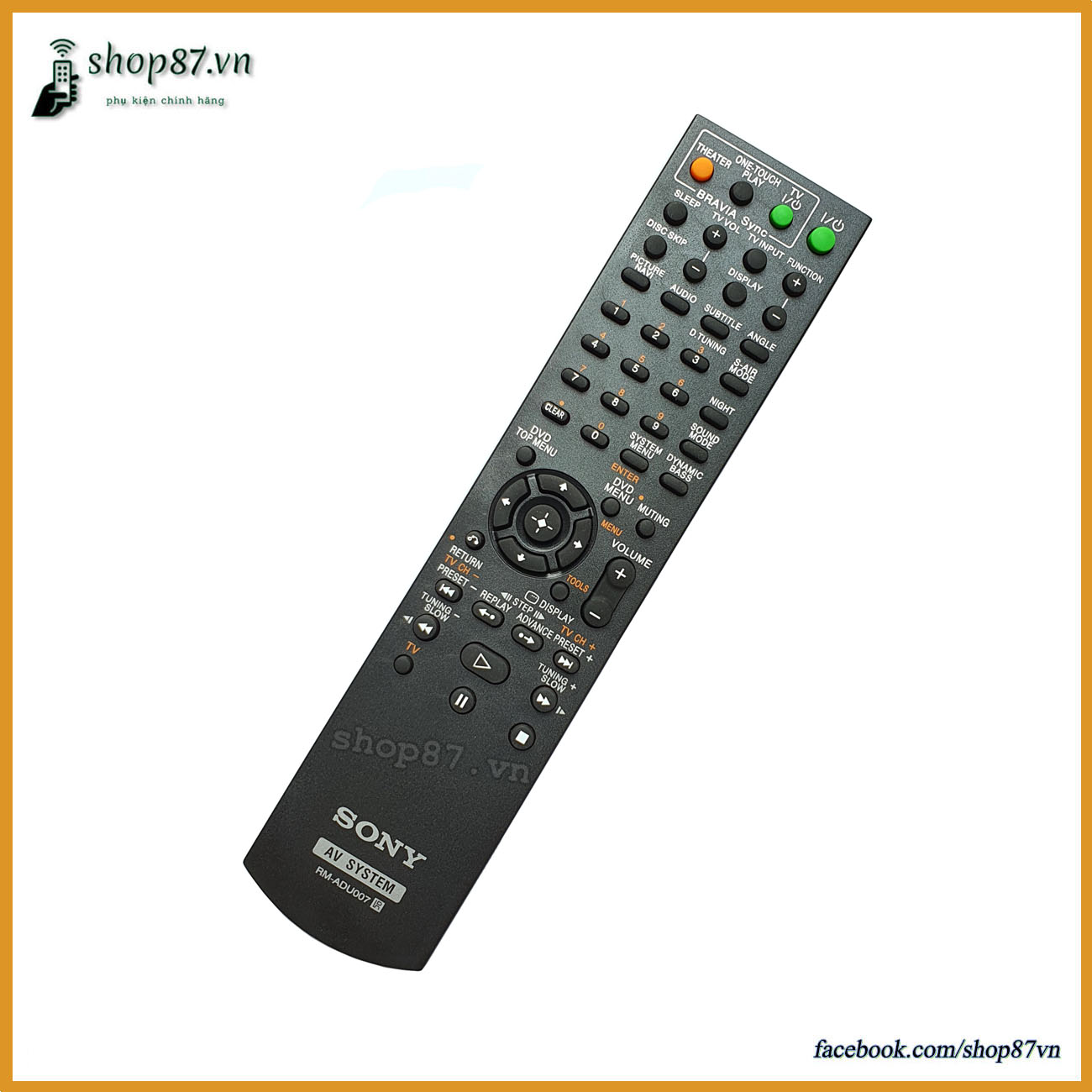 Điều khiển dàn loa Sony DVD AV System chính hãng
