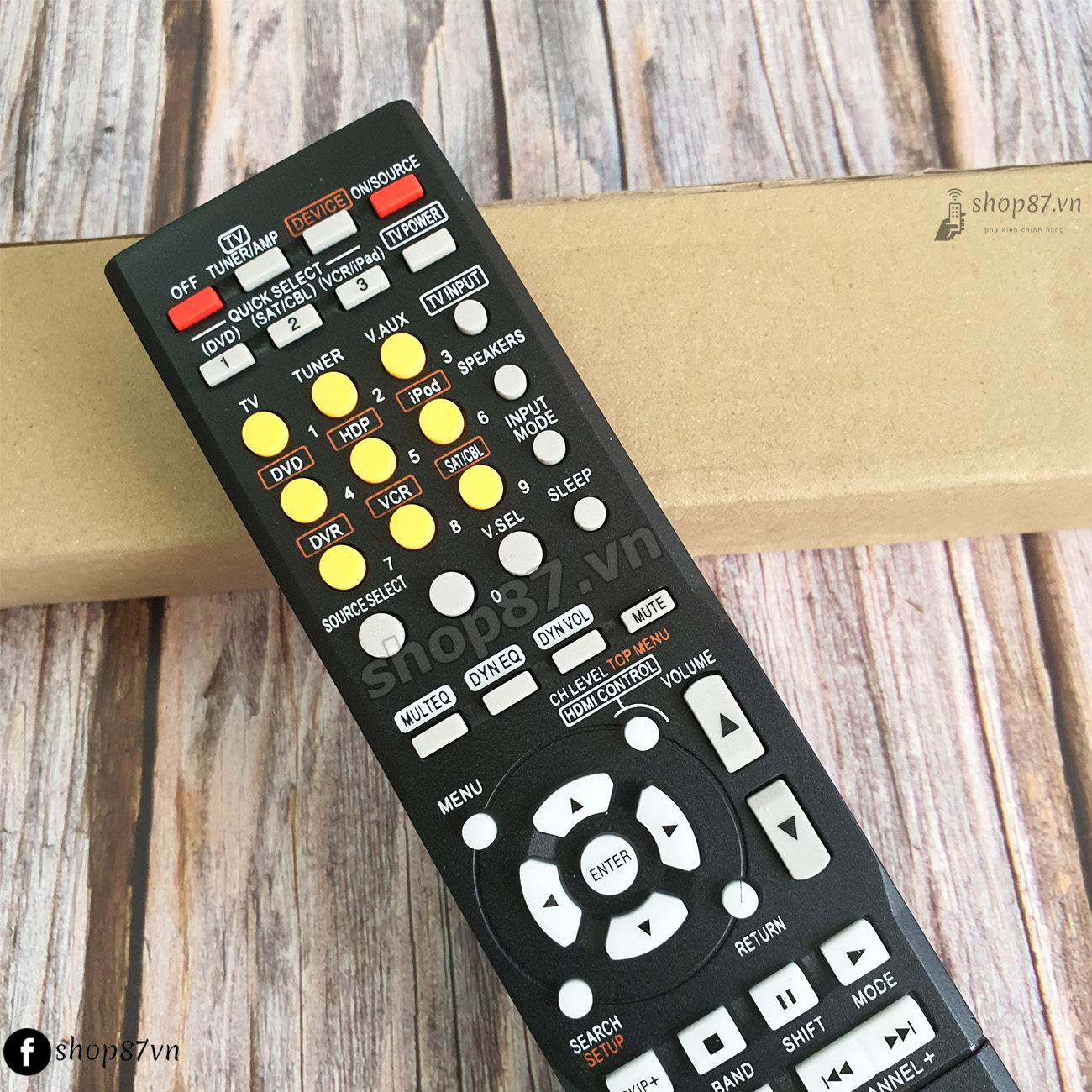 Điều khiển đầu Denon AV mã RC-1120