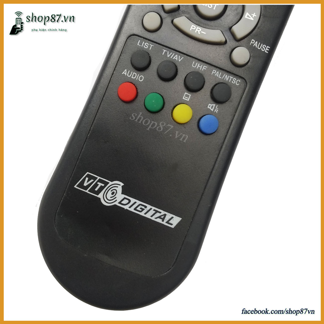 Điều khiển remote đầu kts VTC Digital