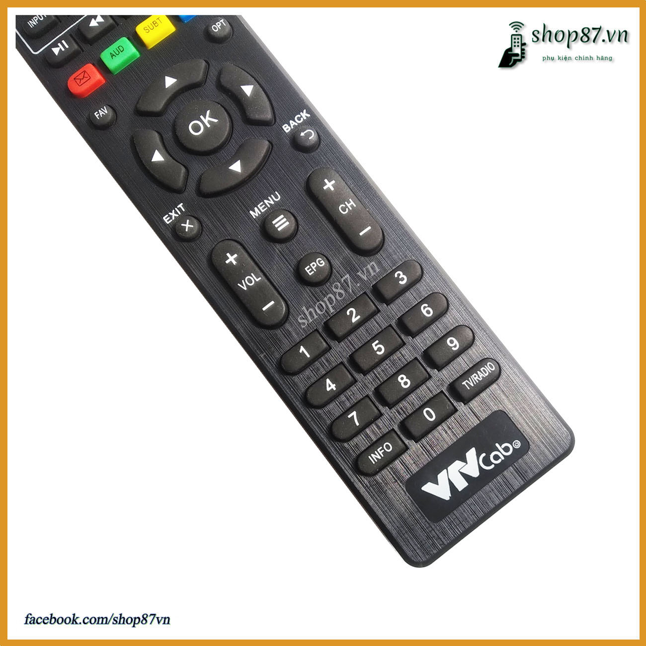 Điều khiển đầu thu VTVcab HD chính hãng model DTC3445