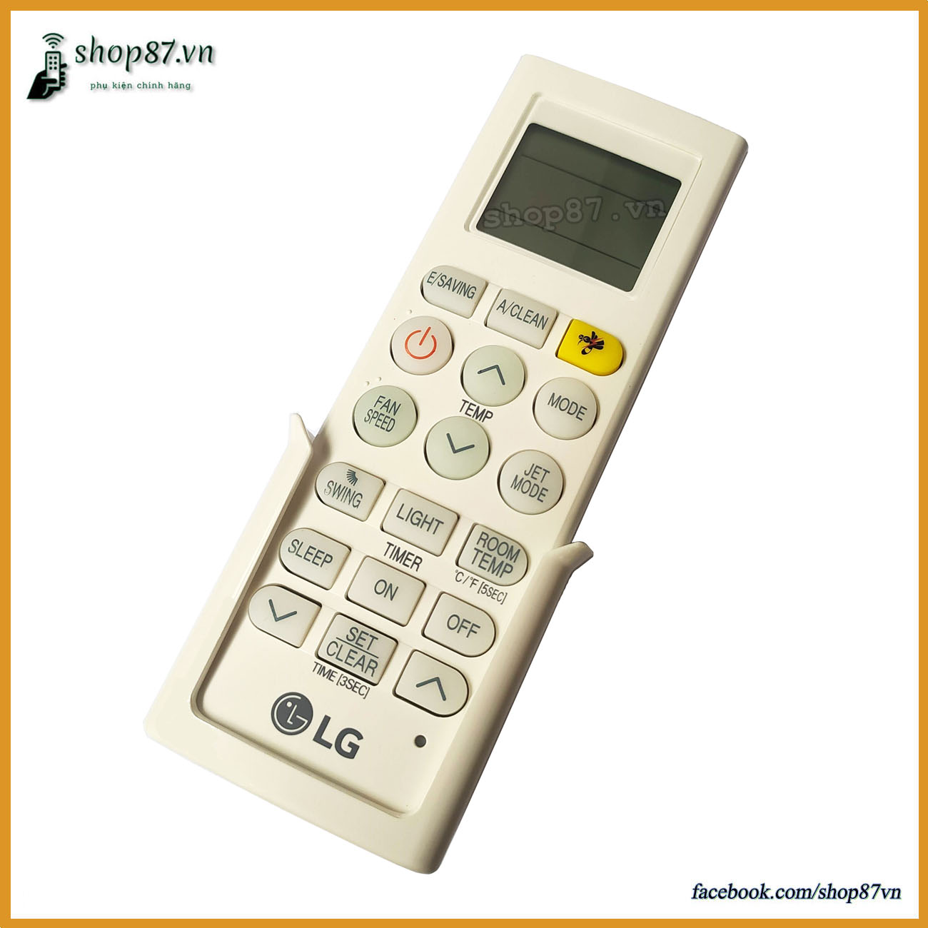Remote điều khiển điều hòa máy lạnh LG đuổi muỗi Shop87.vn - Phụ ...