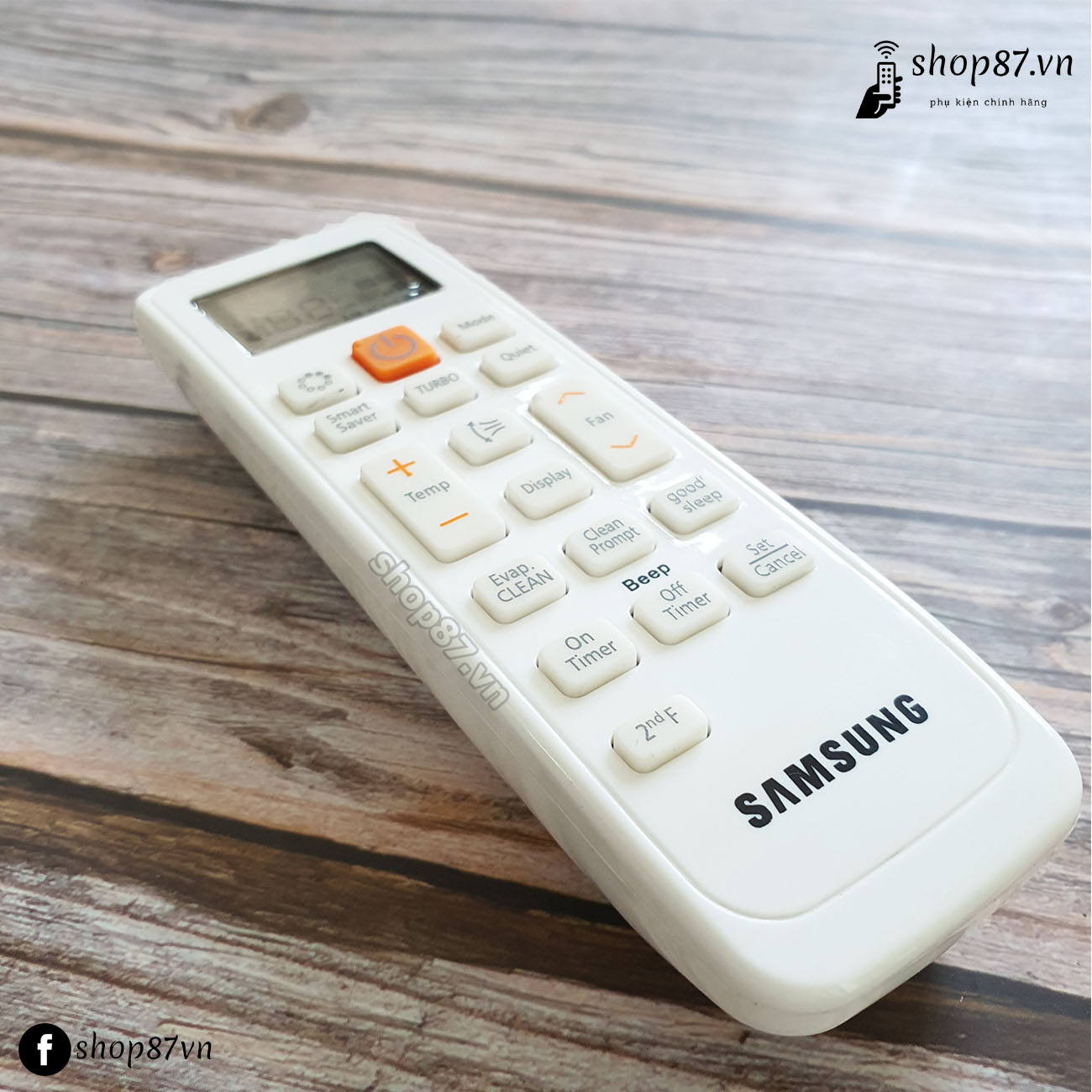 Điều khiển điều hòa Samsung chính hãng 2 chiều smart saver