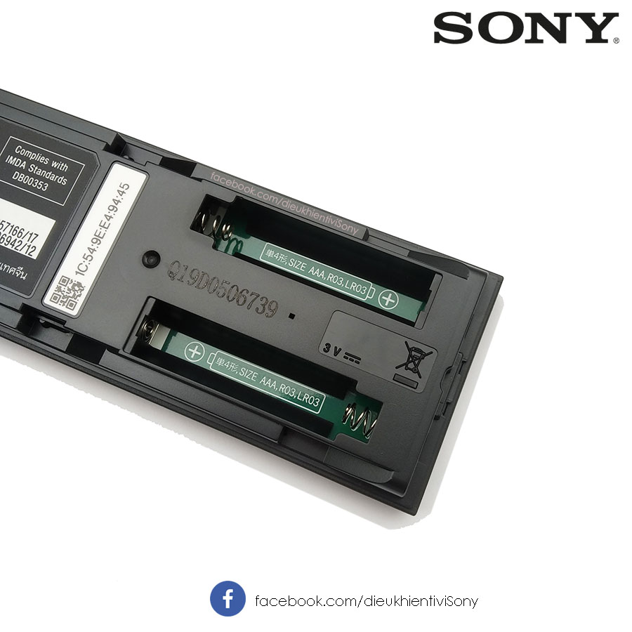 Điều khiển tivi Sony 4K giọng nói chính hãng RMF-TX300P