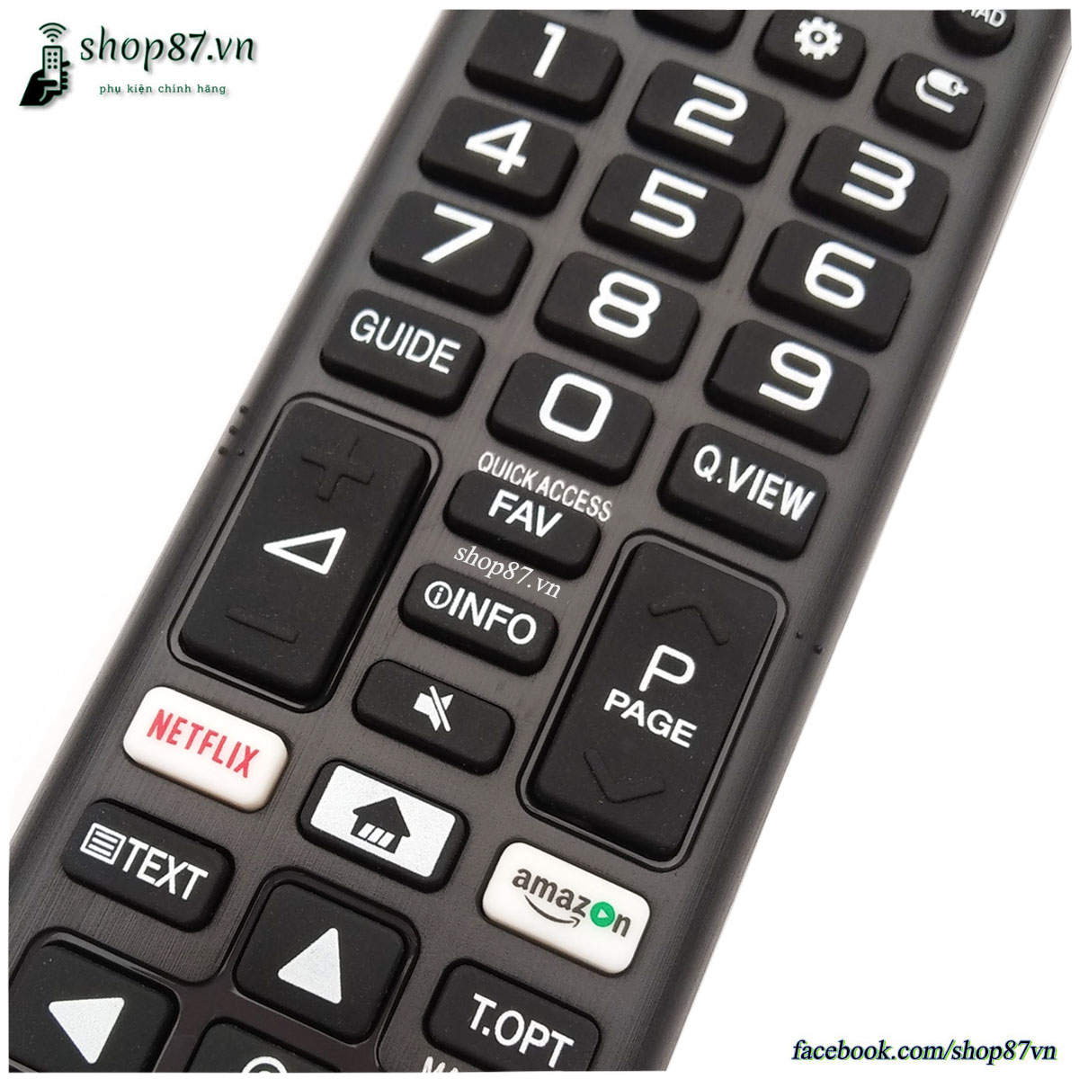 Điều khiển tv LG chính hãng mã AKB