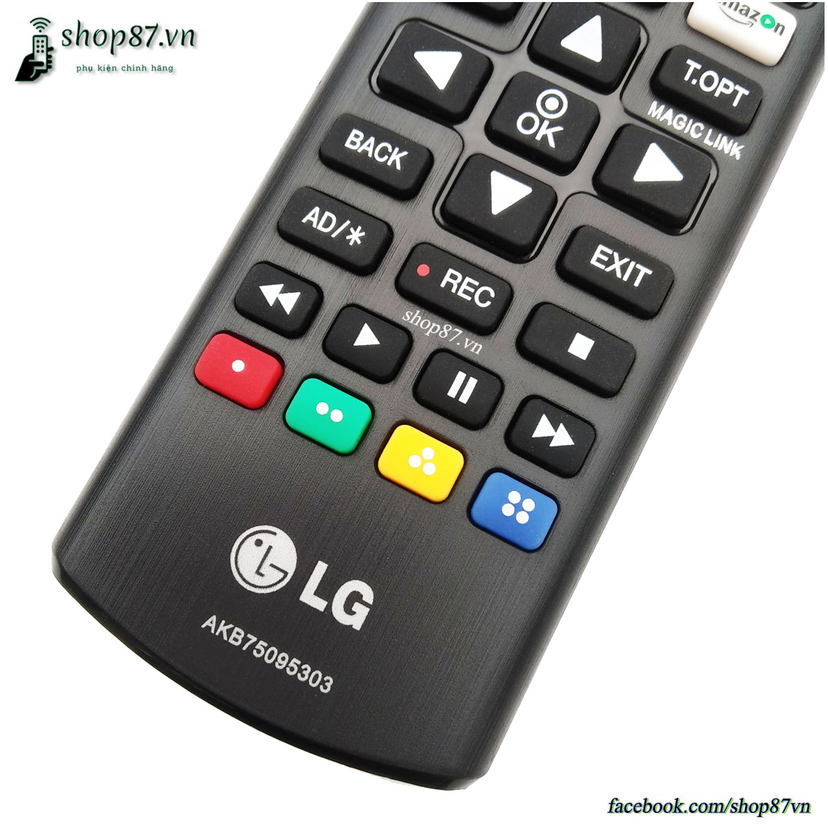 Điều khiển tv LG chính hãng mã AKB