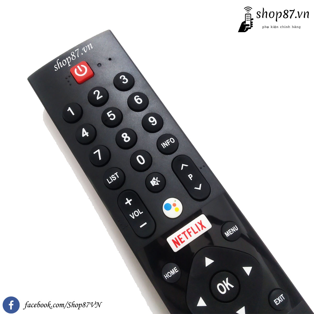 Điều khiển tv Panasonic giọng nói chính hãng Shop87.vn - Phụ kiện ...