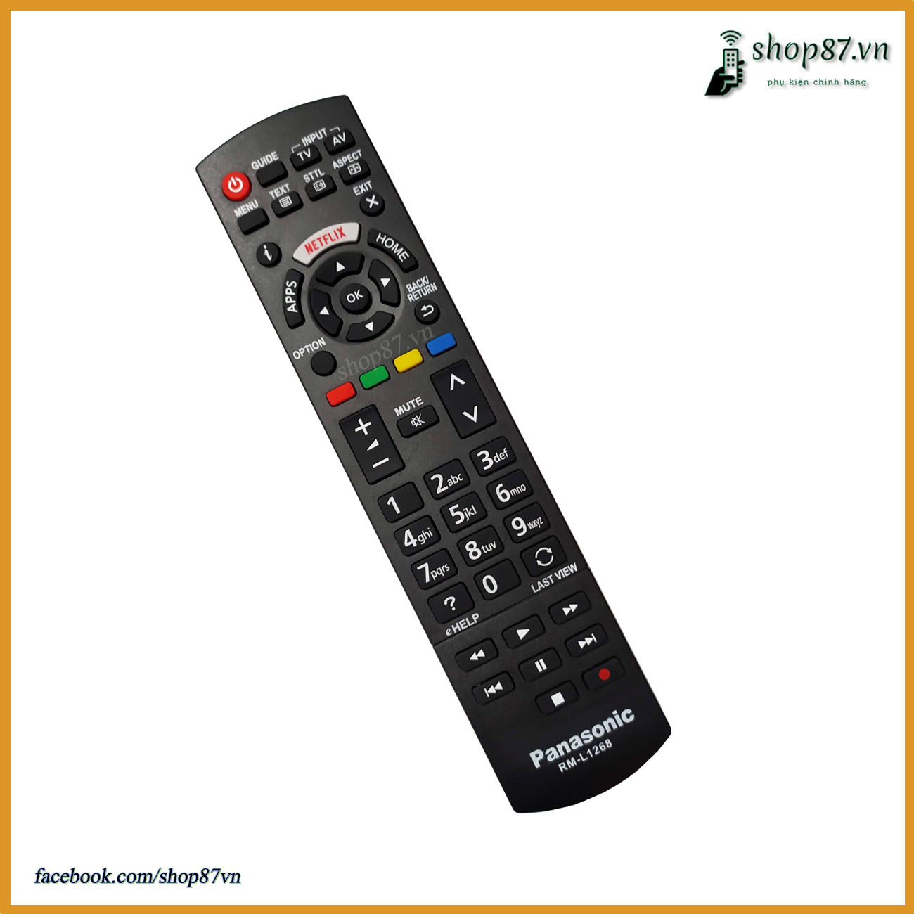 Remote điều khiển TV Panasonic thay thế N2QAYB001008