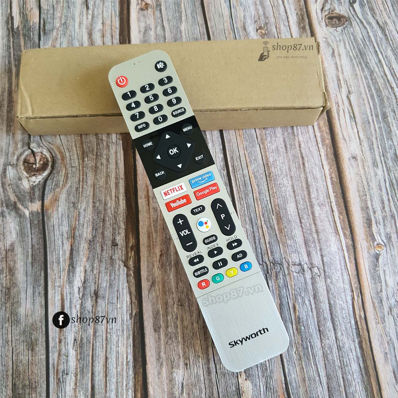 Điều khiển tv Skyworth và Coocaa chính hãng giọng nói