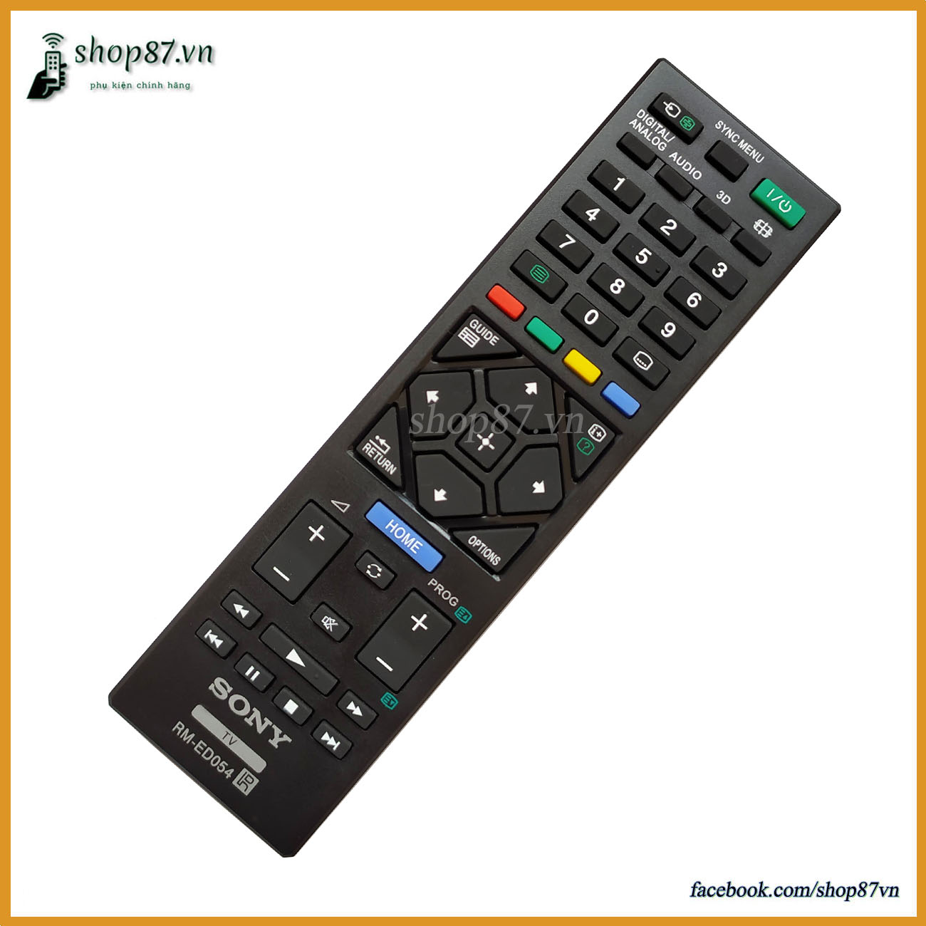 Điều khiển tv Sony thay thế RMT-TX110P Shop87.vn - Phụ kiện chính hãng
