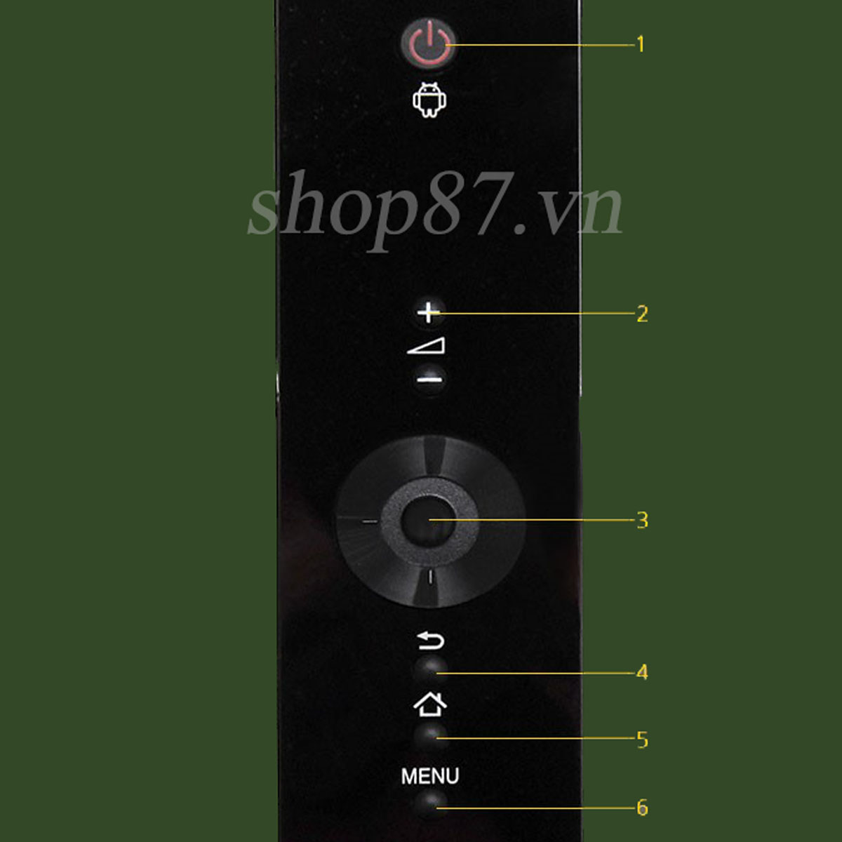 Hướng dẫn sử dụng remote tivi Android Toshiba L5550 và L5450