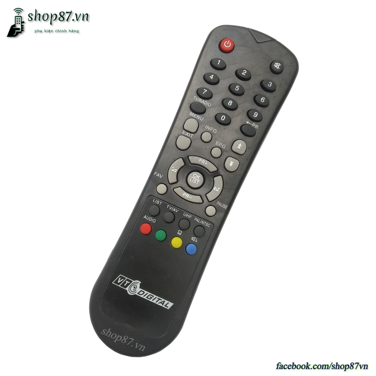 Điều khiển remote đầu kts VTC Digital chính hãng