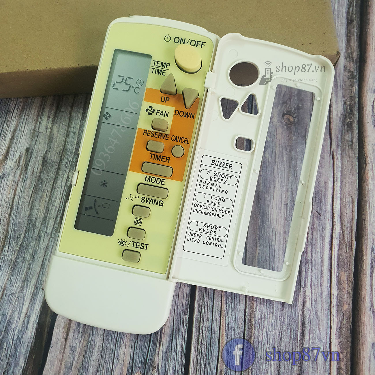 Điều khiển điều hòa Daikin âm trần BRC4C151 BRC4C152 BRC4C153 BRC4C154 BRC4C158 BRC4C159 BRC4C160