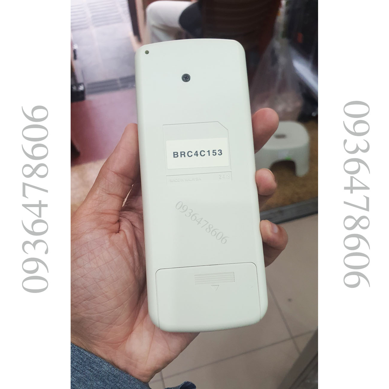 Điều khiển điều hòa Daikin âm trần BRC4C153 chính hãng