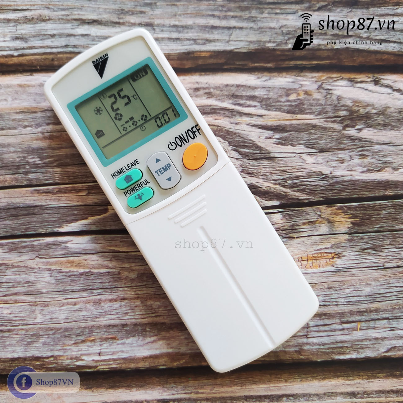 Điều khiển điều hòa Daikin âm trần Home Leave