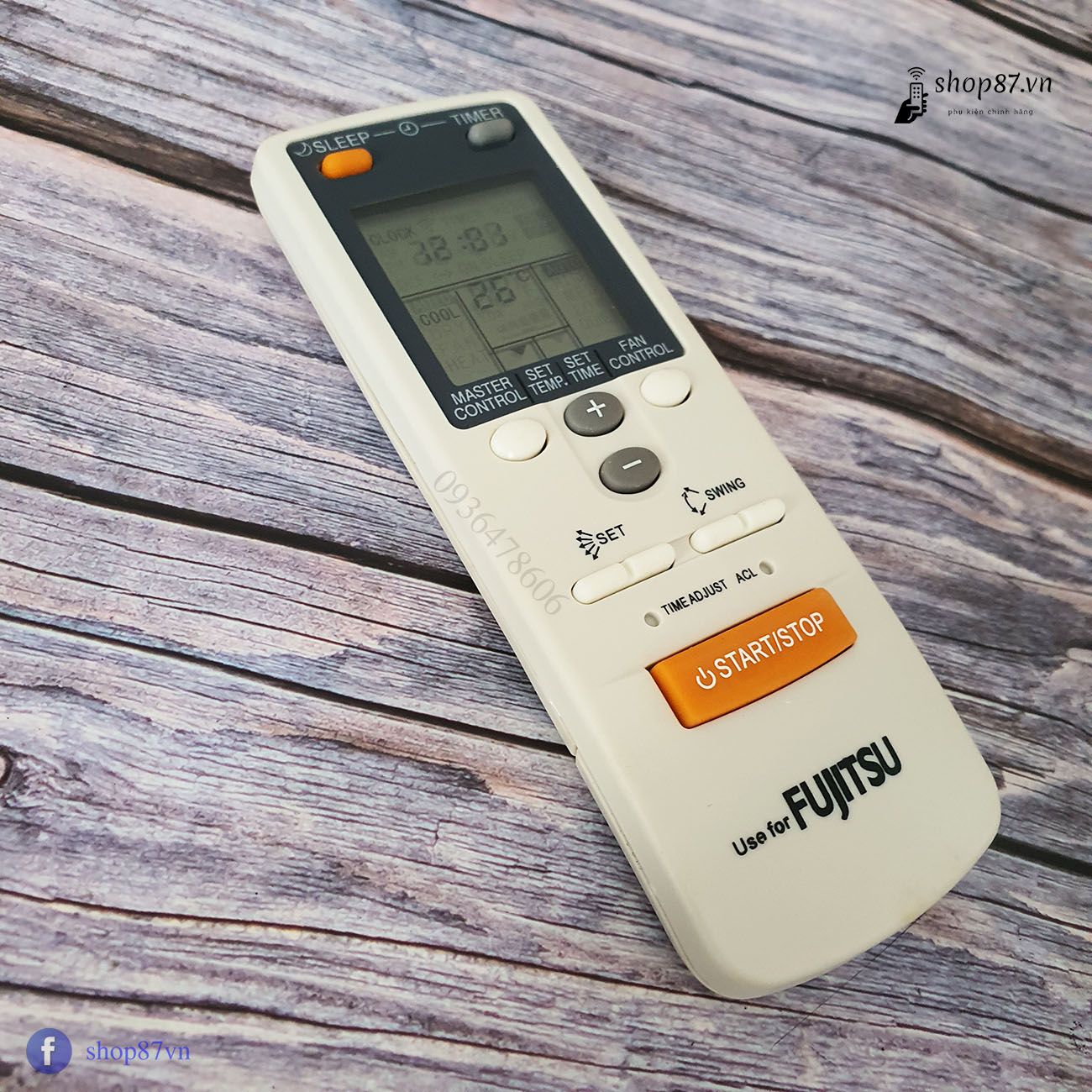Điều khiển điều hòa Fujitsu AR-JW19