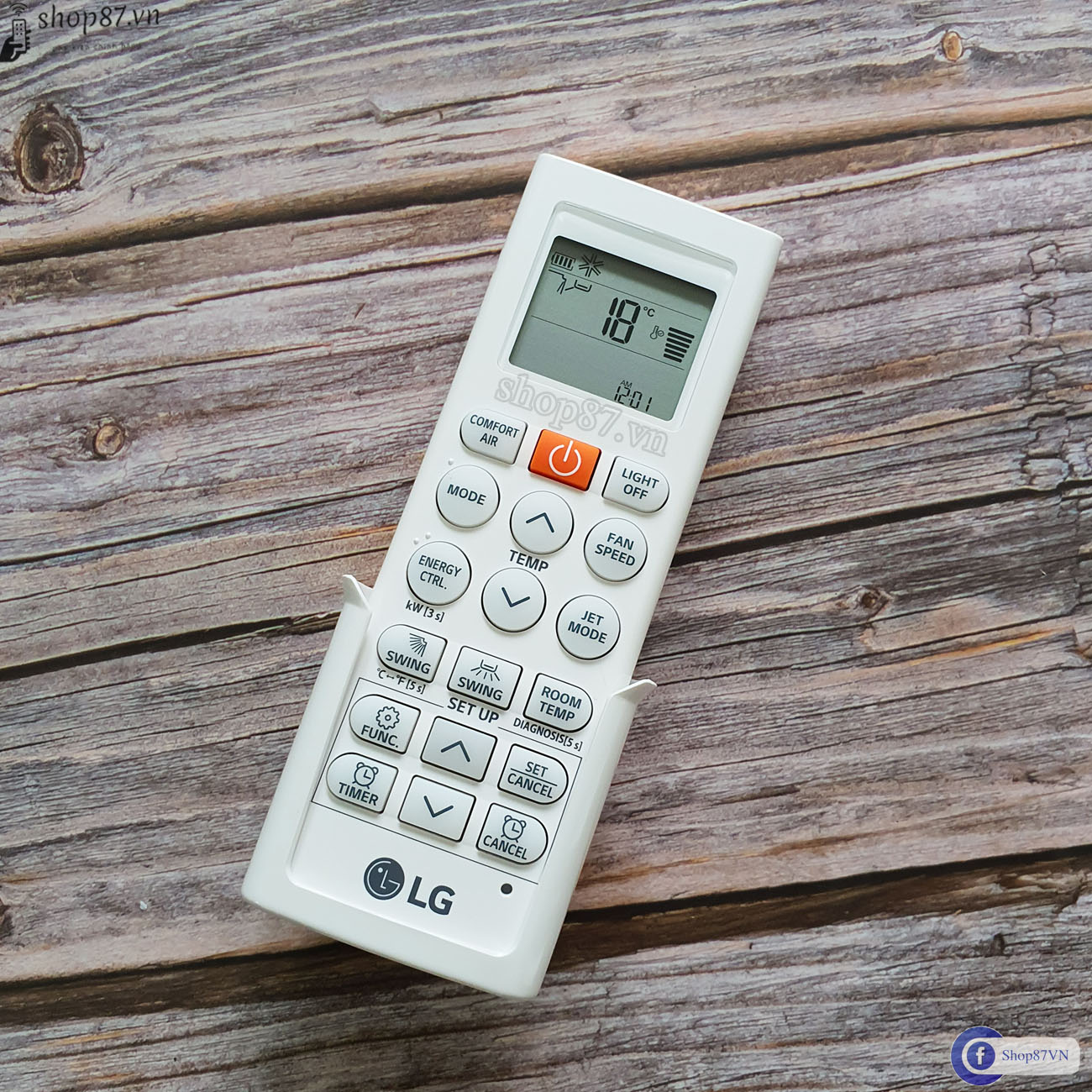 Điều khiển điều hòa LG 1 chiều Dual inverter chính hãng