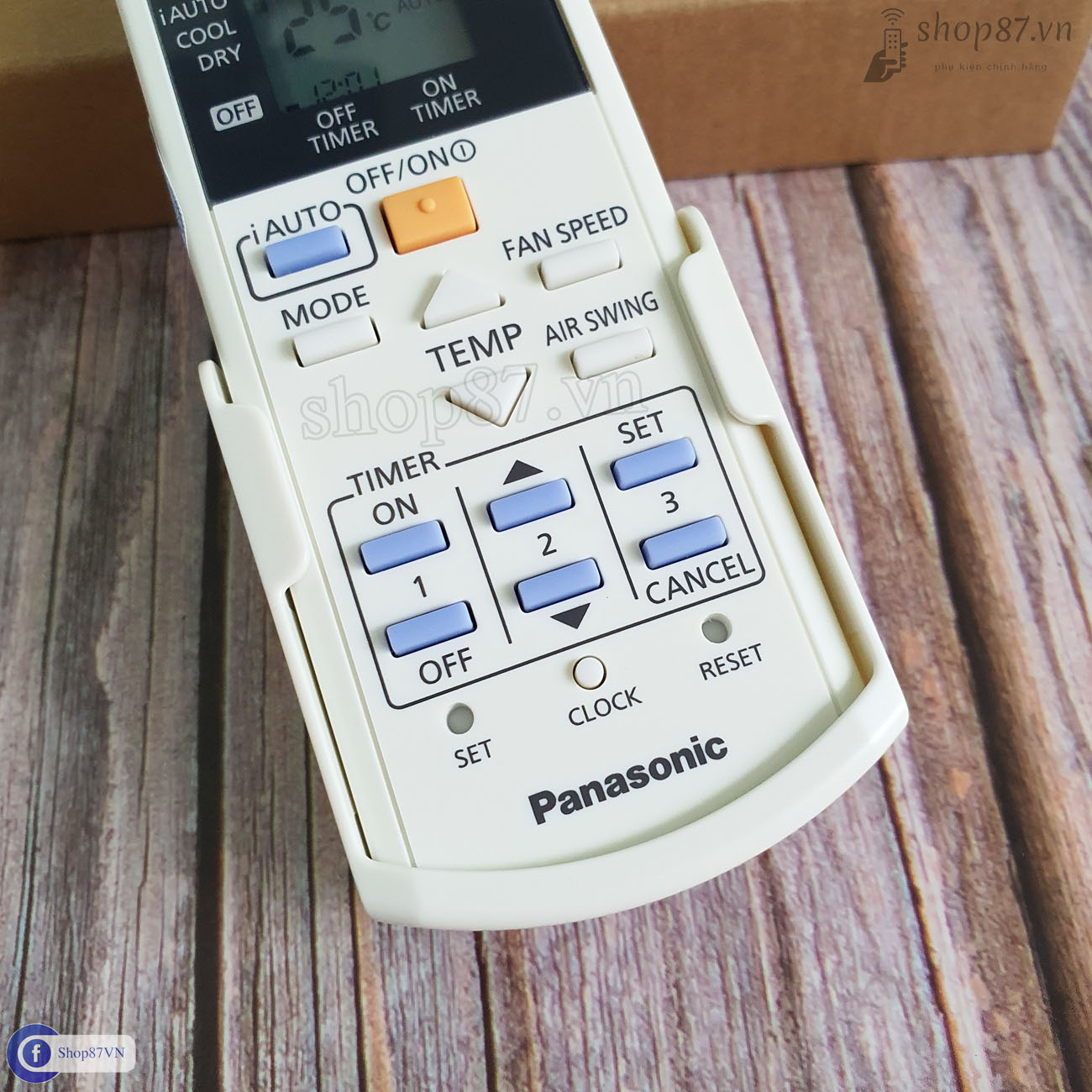 Điều khiển điều hòa Panasonic chính hãng i-AUTO 4457-1
