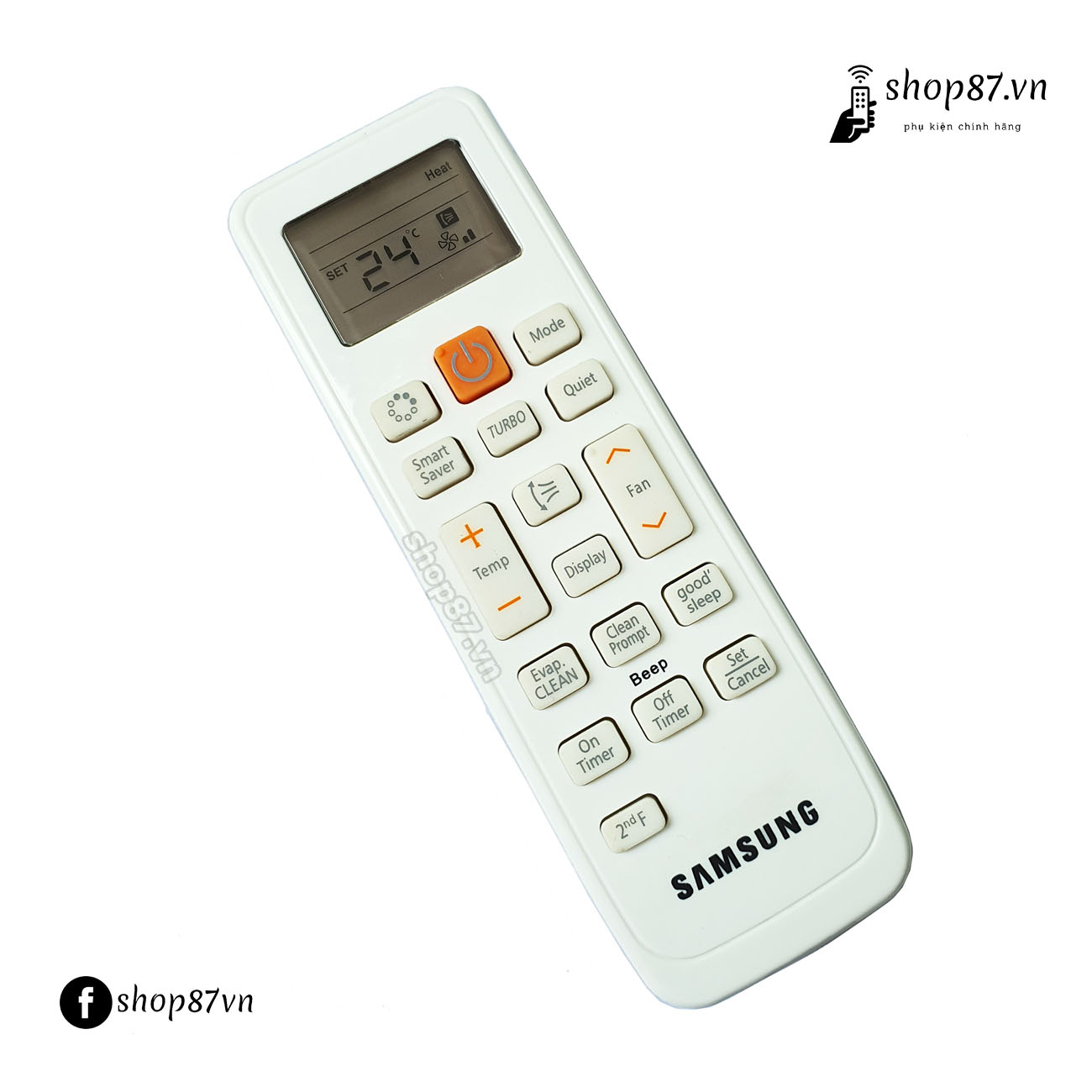 Điều khiển điều hòa Samsung chính hãng 2 chiều smart saver chính hãng