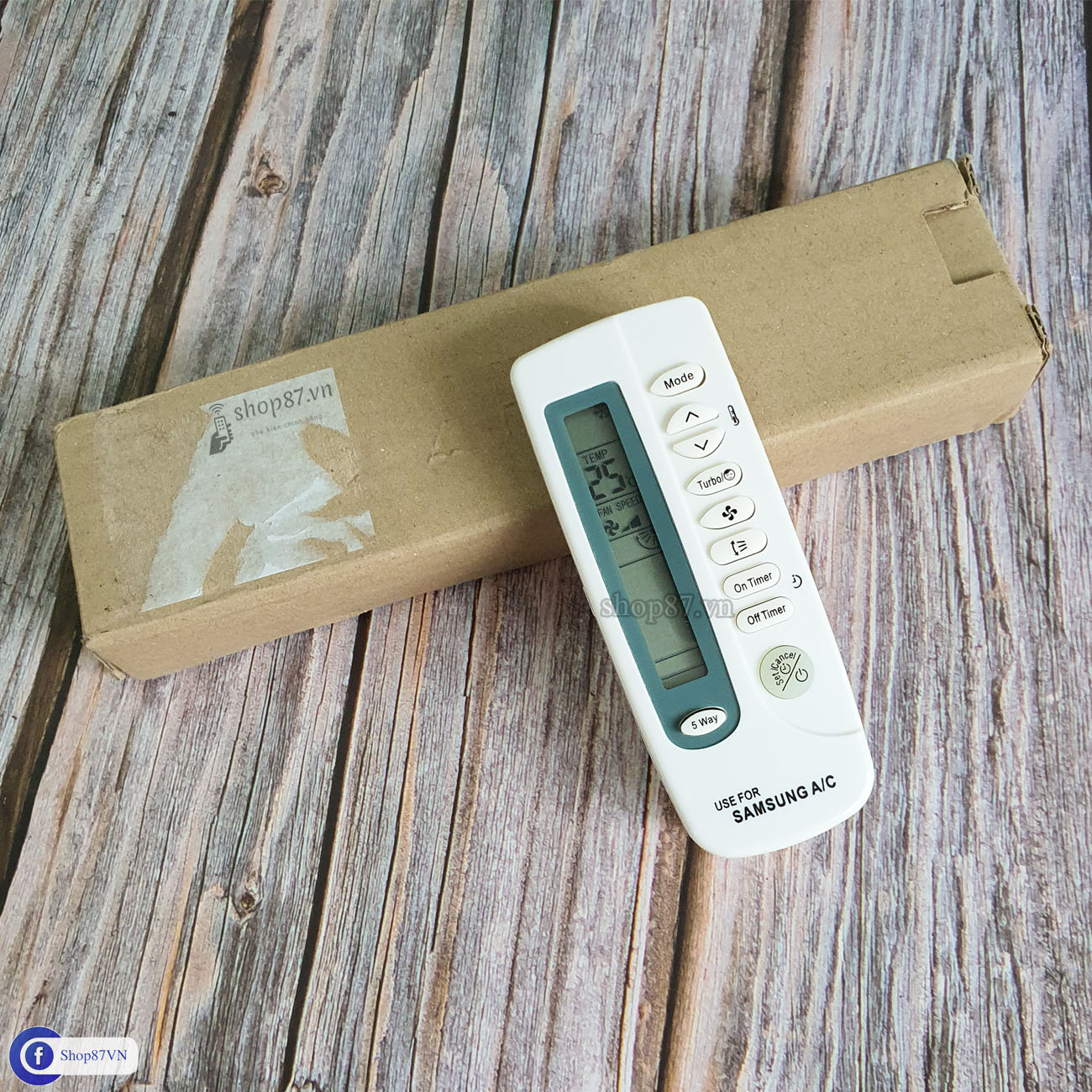 Điều khiển điều hòa Samsung turbo 1 chiều