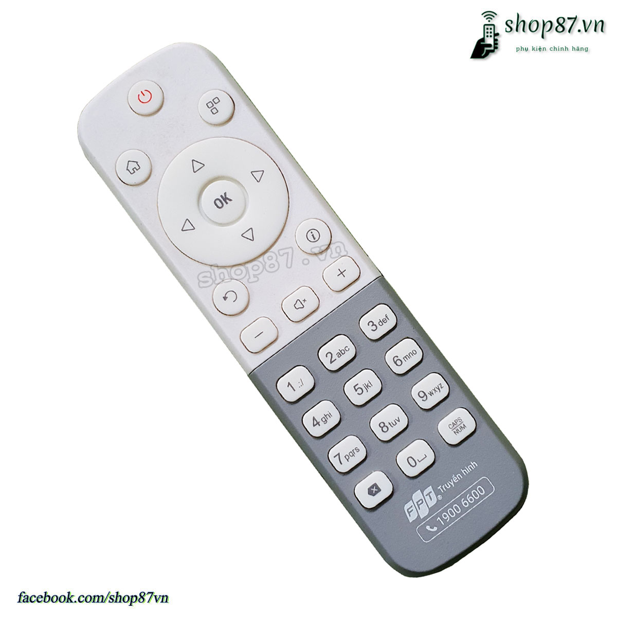 Điều khiển FPT tv 4K FX6 truyền hình