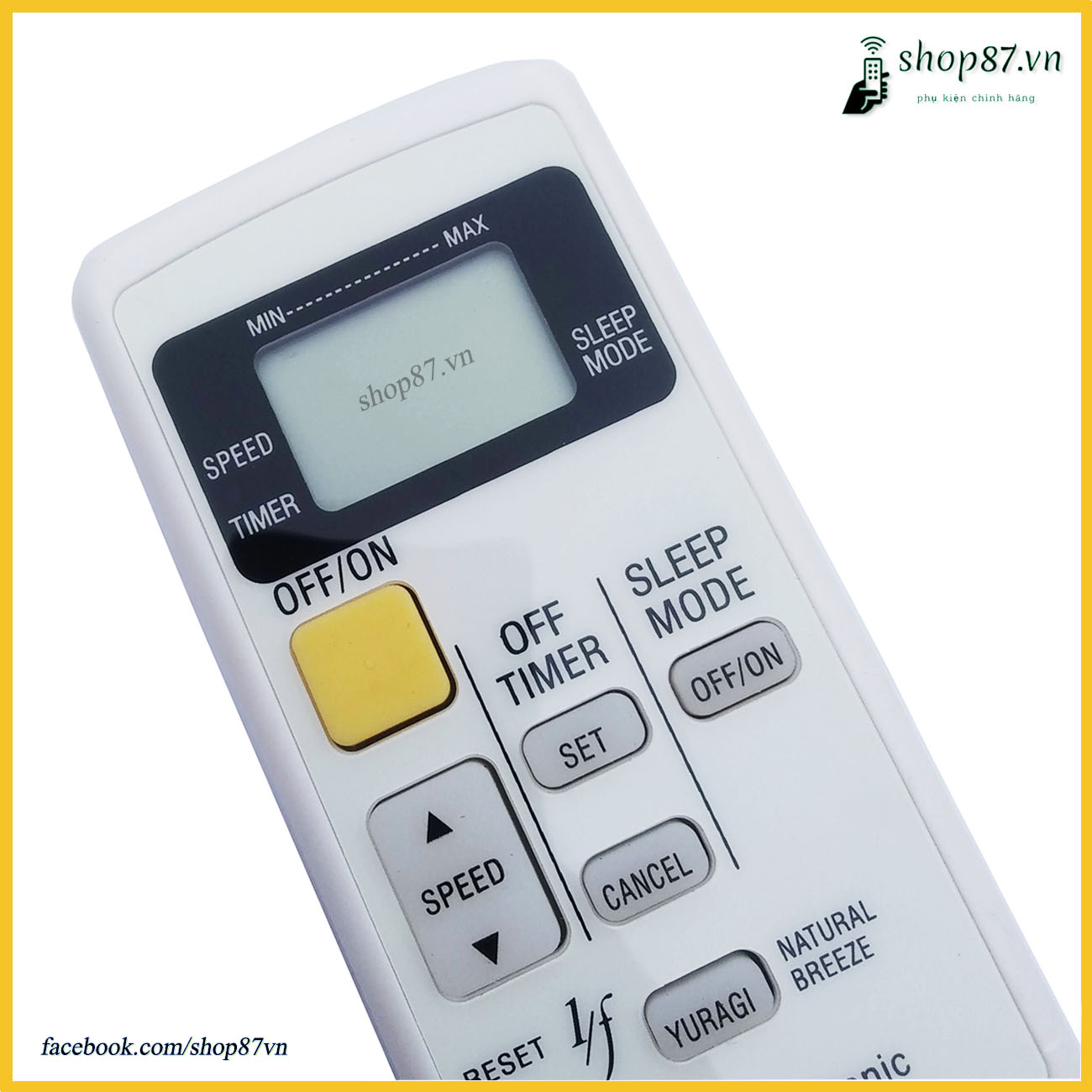 Điều khiển quạt trần Panasonic 5 cánh