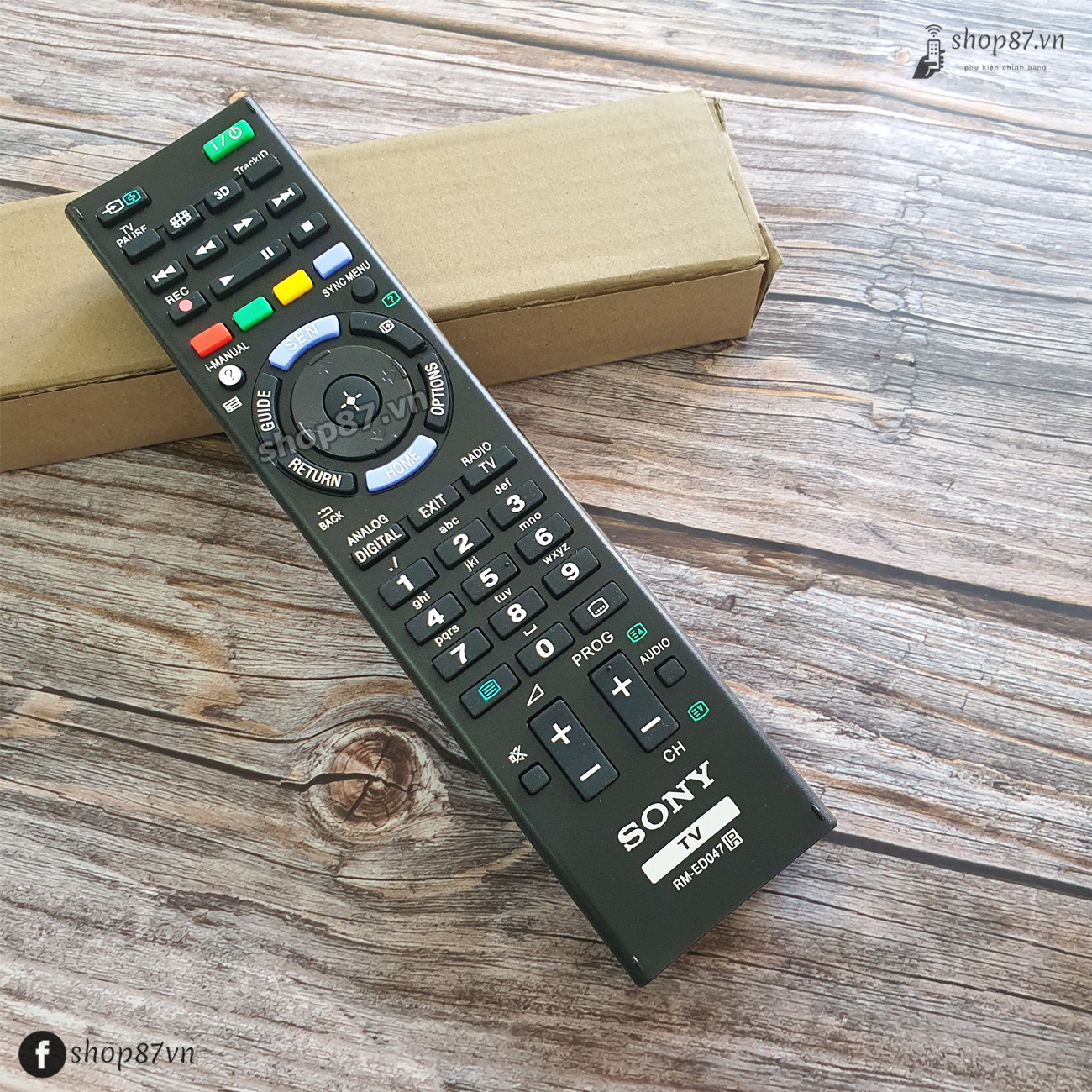 Điều khiển tv Sony Bravia RM-ED047 chính hãng