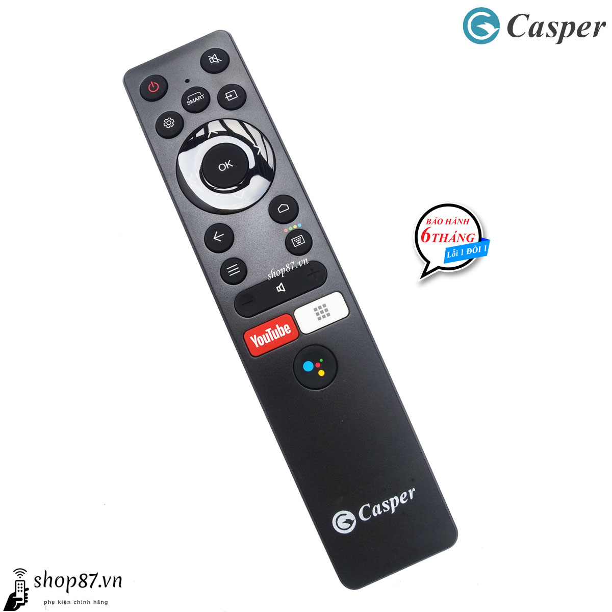 Điều khiển tv Casper giọng nói chính hãng