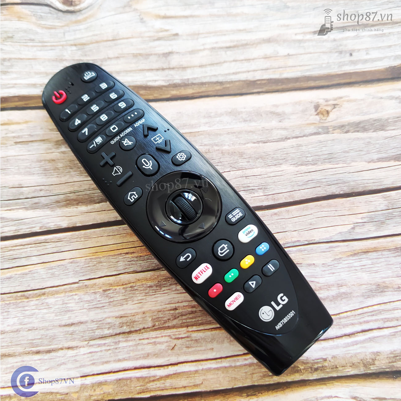 Điều khiển tv LG 2020 MR20GA chính hãng Magic remote control