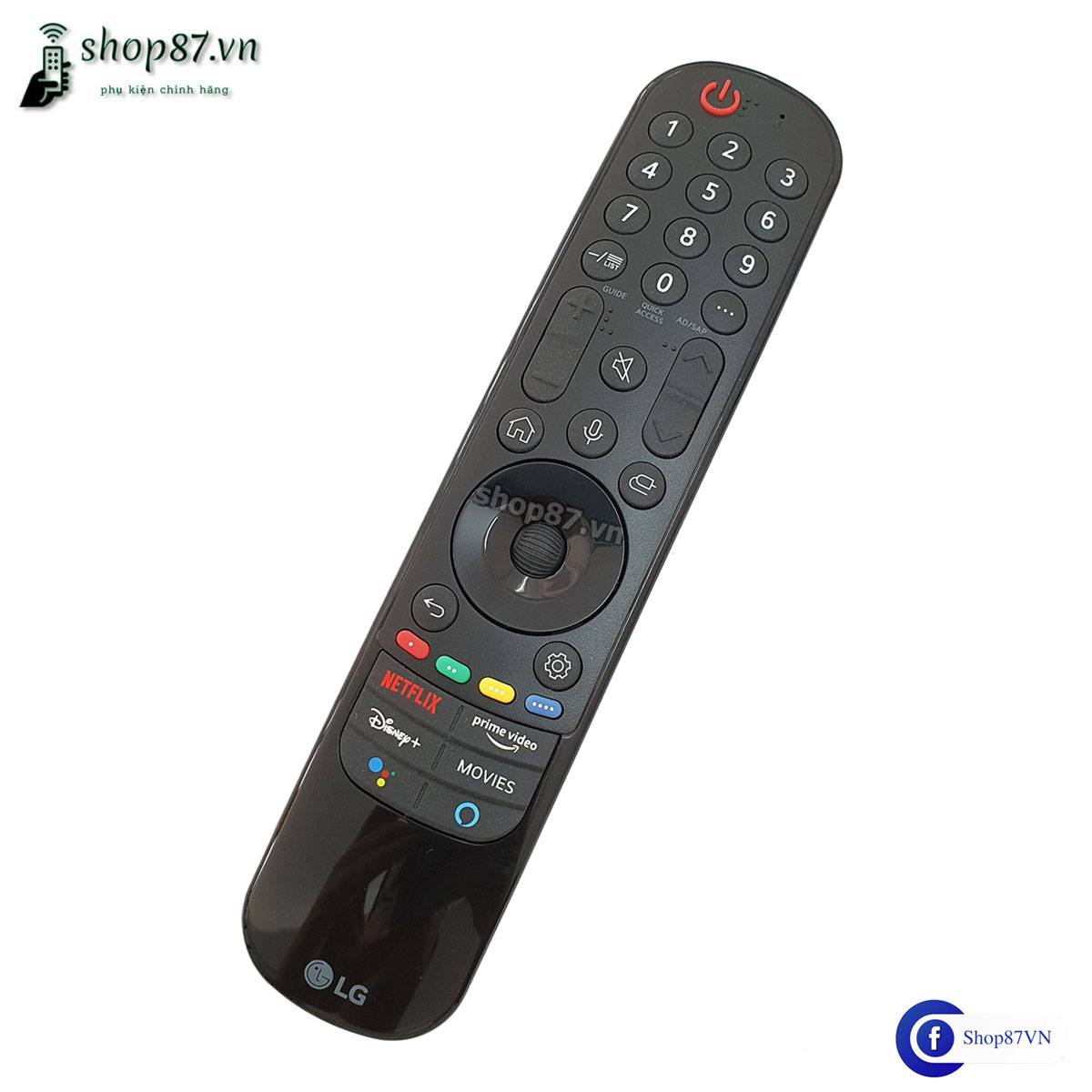 Điều khiển tv LG 2021 MR21GA chính hãng Magic remote chuột bay