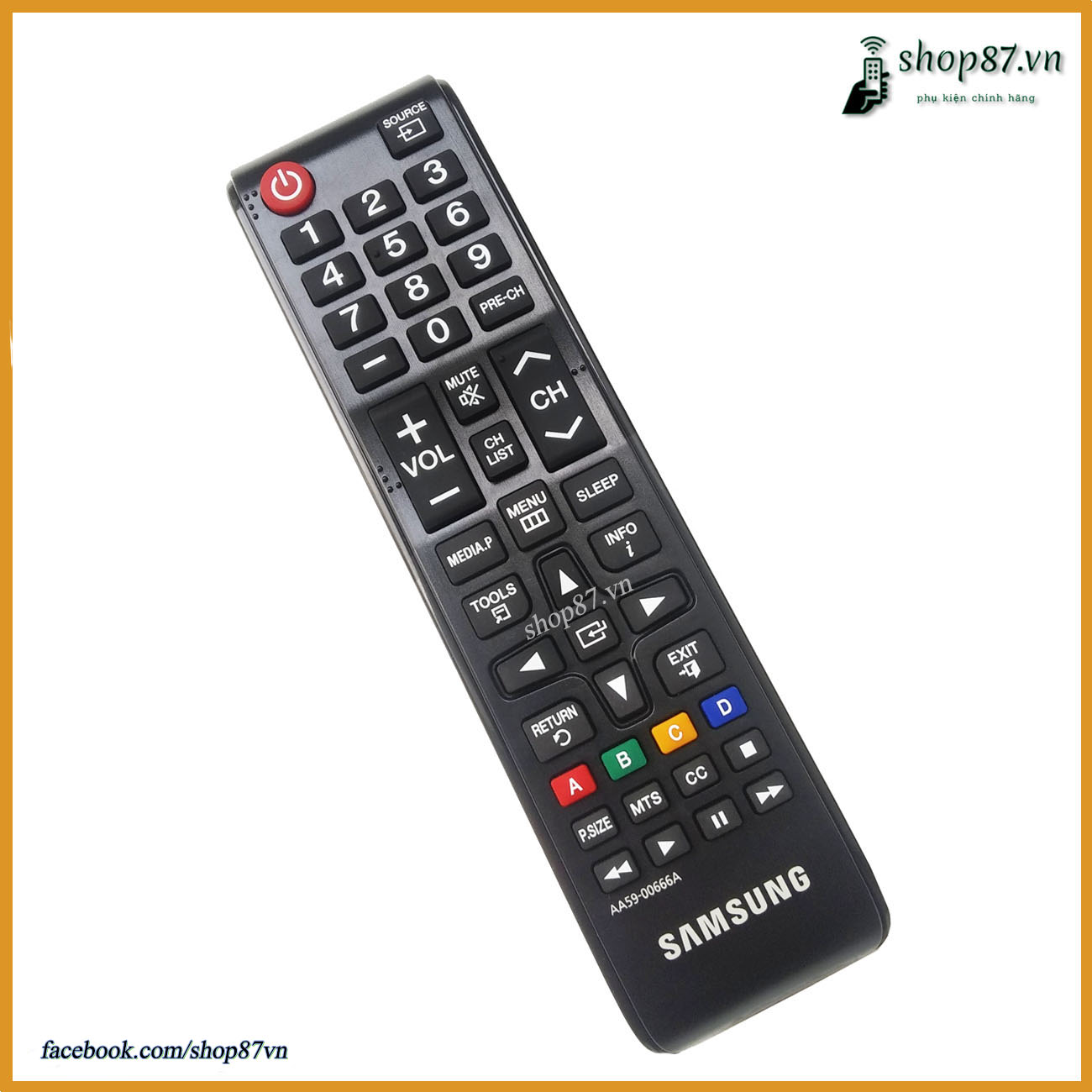 Điều khiển tv Samsung 4K mã AA59-00666A chính hãng