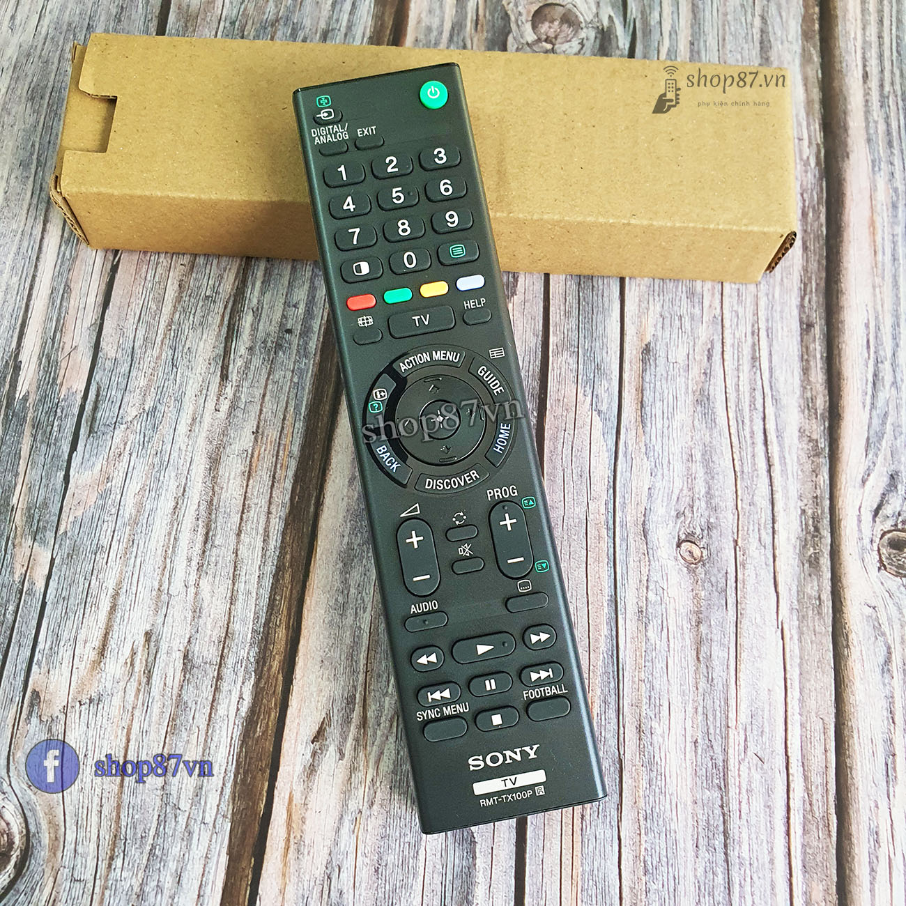 Điều khiển tv Sony Bravia RMT-TX100P chính hãng