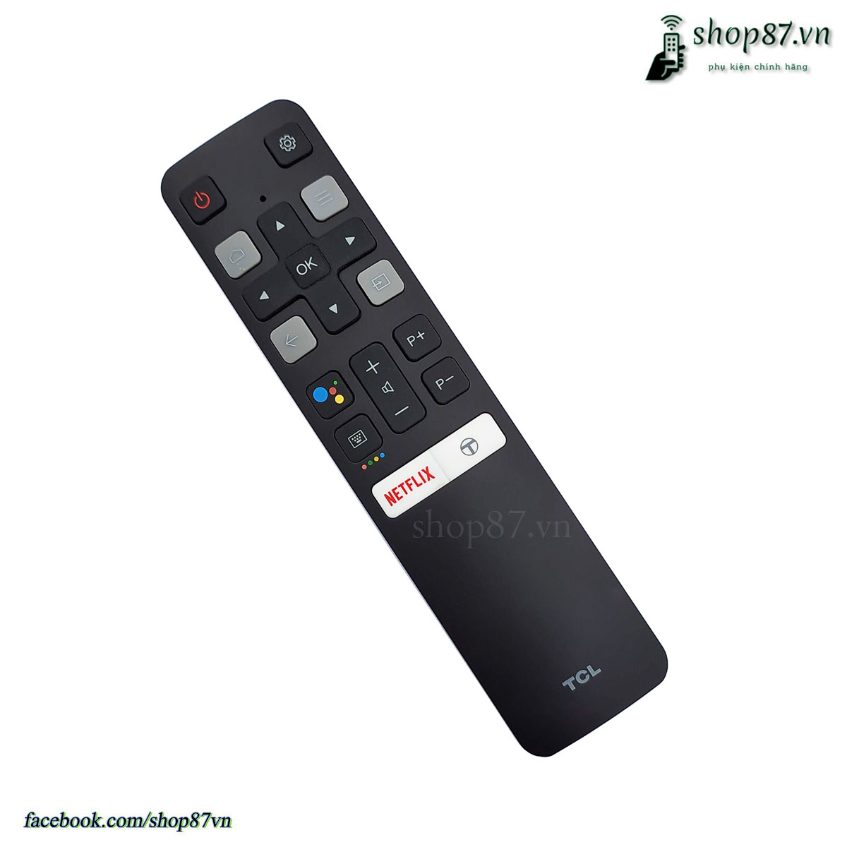 Điều khiển tv TCL 4K thông minh giọng nói chính hãng