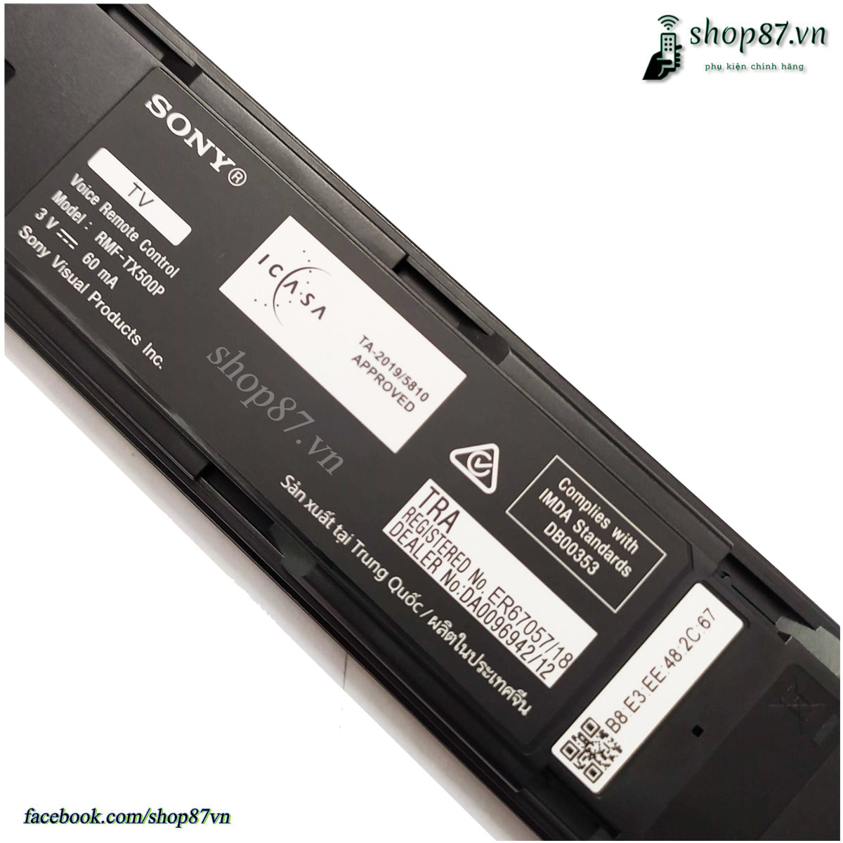 Remote điều khiển tv Sony RMF-TX500P chính hãng