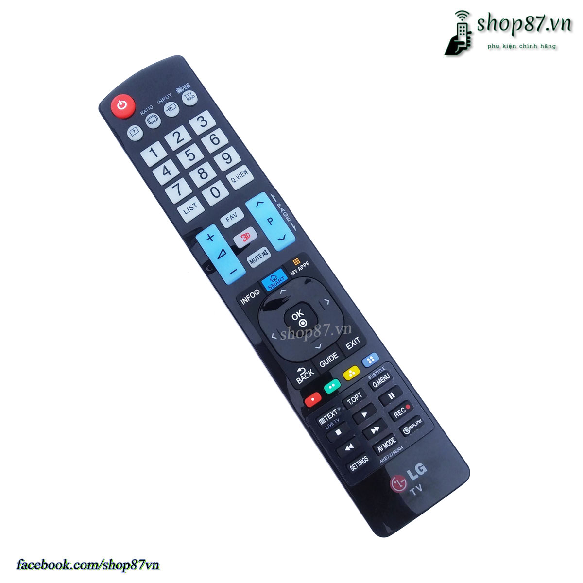 Remote điều khiển tv LG smart chính hãng dài