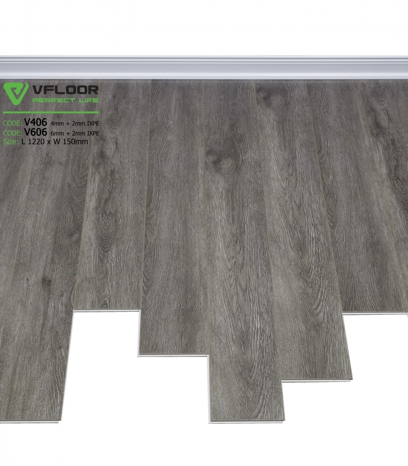 Sàn SPC vân gỗ VFLOOR V406