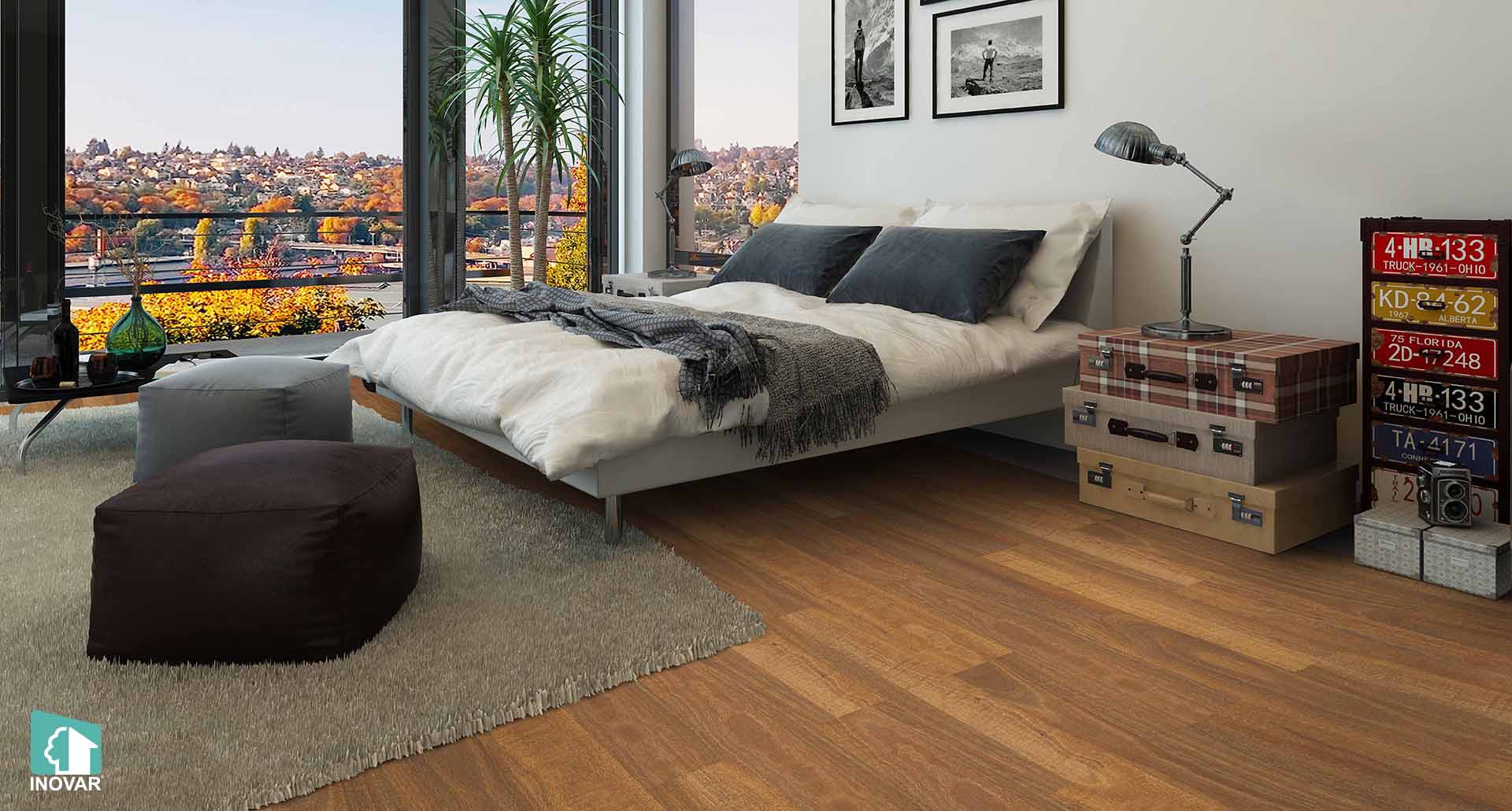 Sàn gỗ công nghiệp Inovar DURASHINE - DV530