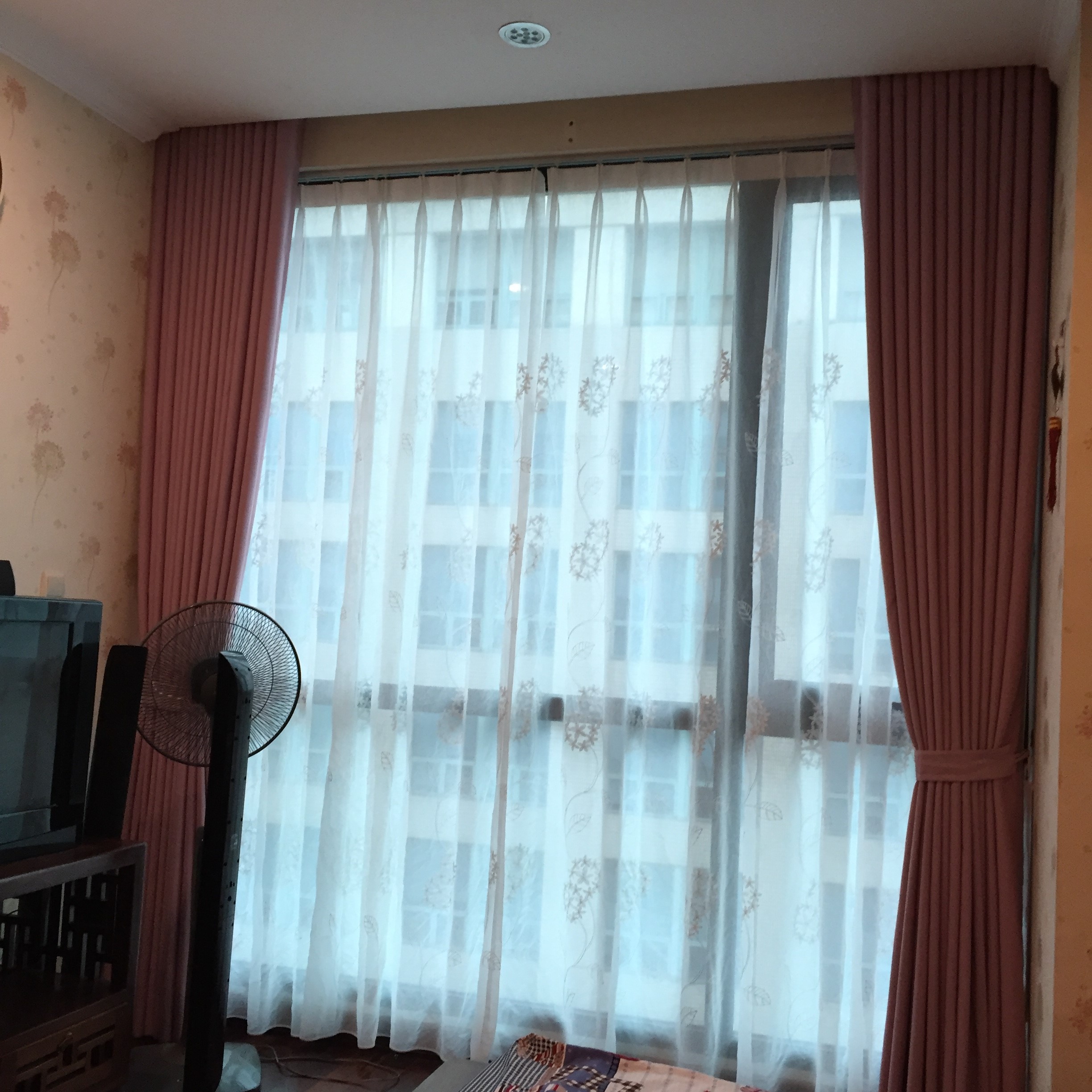 Rèm vải 1 màu - Hàn Quốc