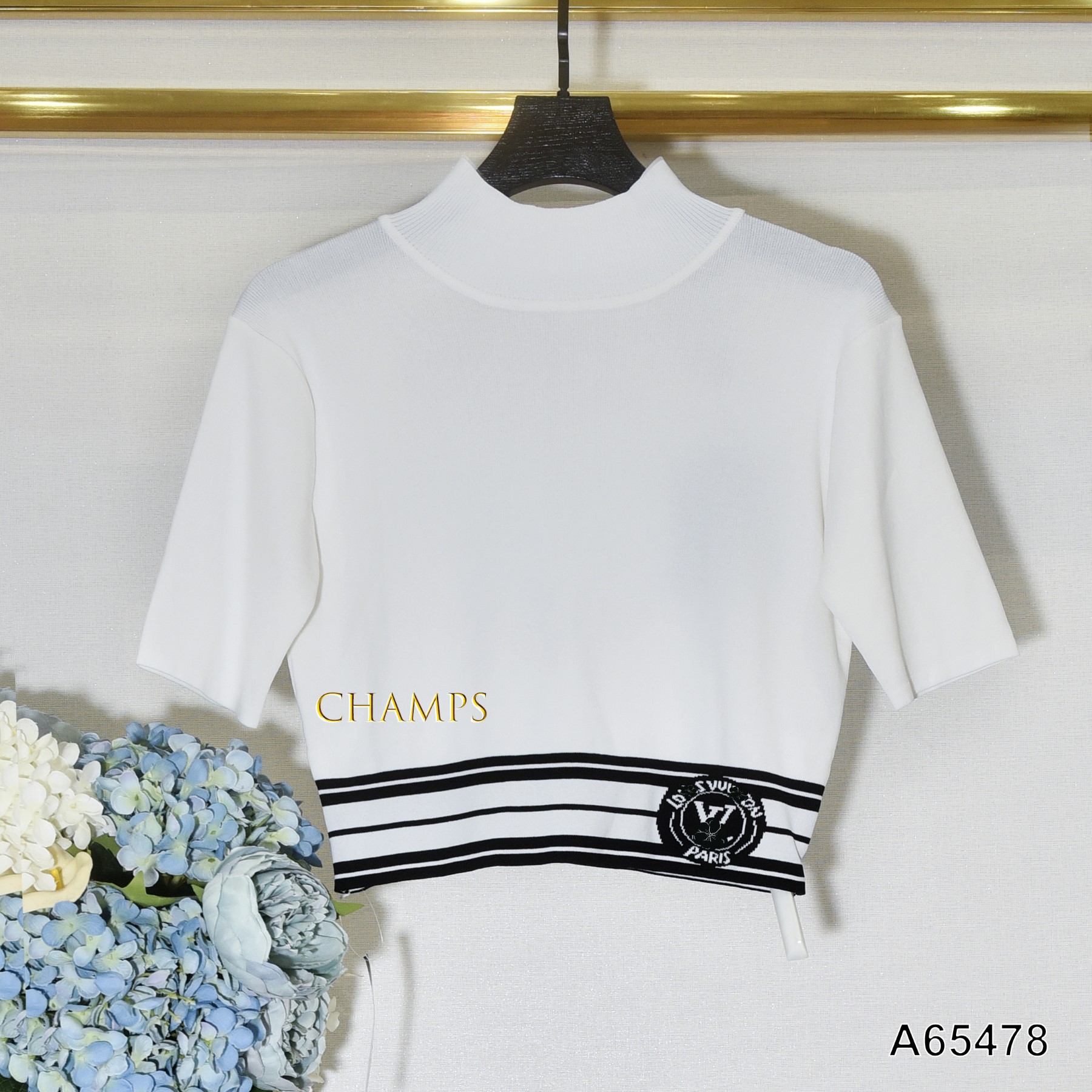 ÁO LEN TRẮNG HỞ LƯNG LV 65478