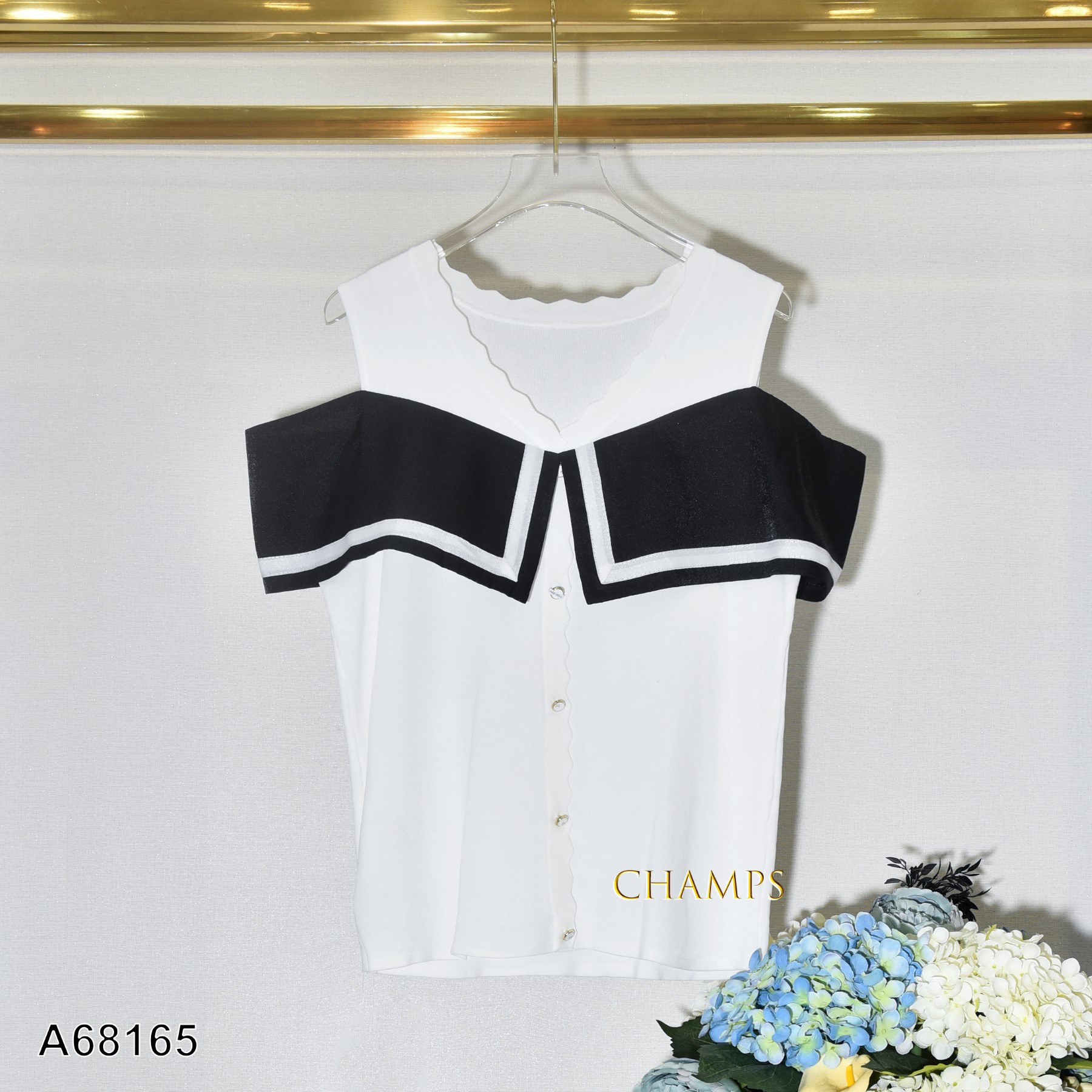 ÁO LEN TRẮNG VAI TRỄ TƠ 68165