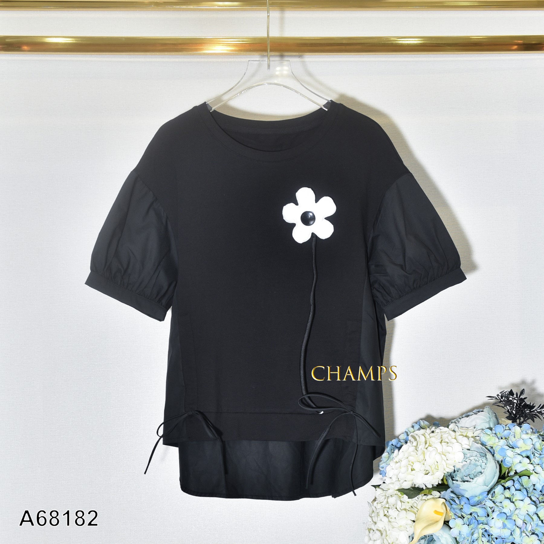 ÁO ĐEN HÀN QUỐC +CÀI 68182