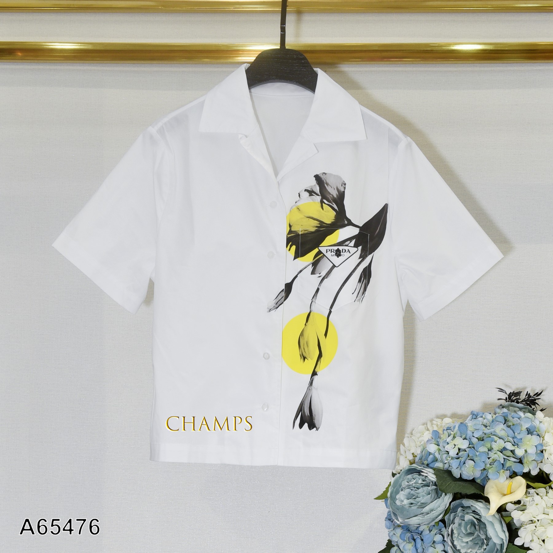 ÁO SƠ MI TRẮNG PRADA 65476