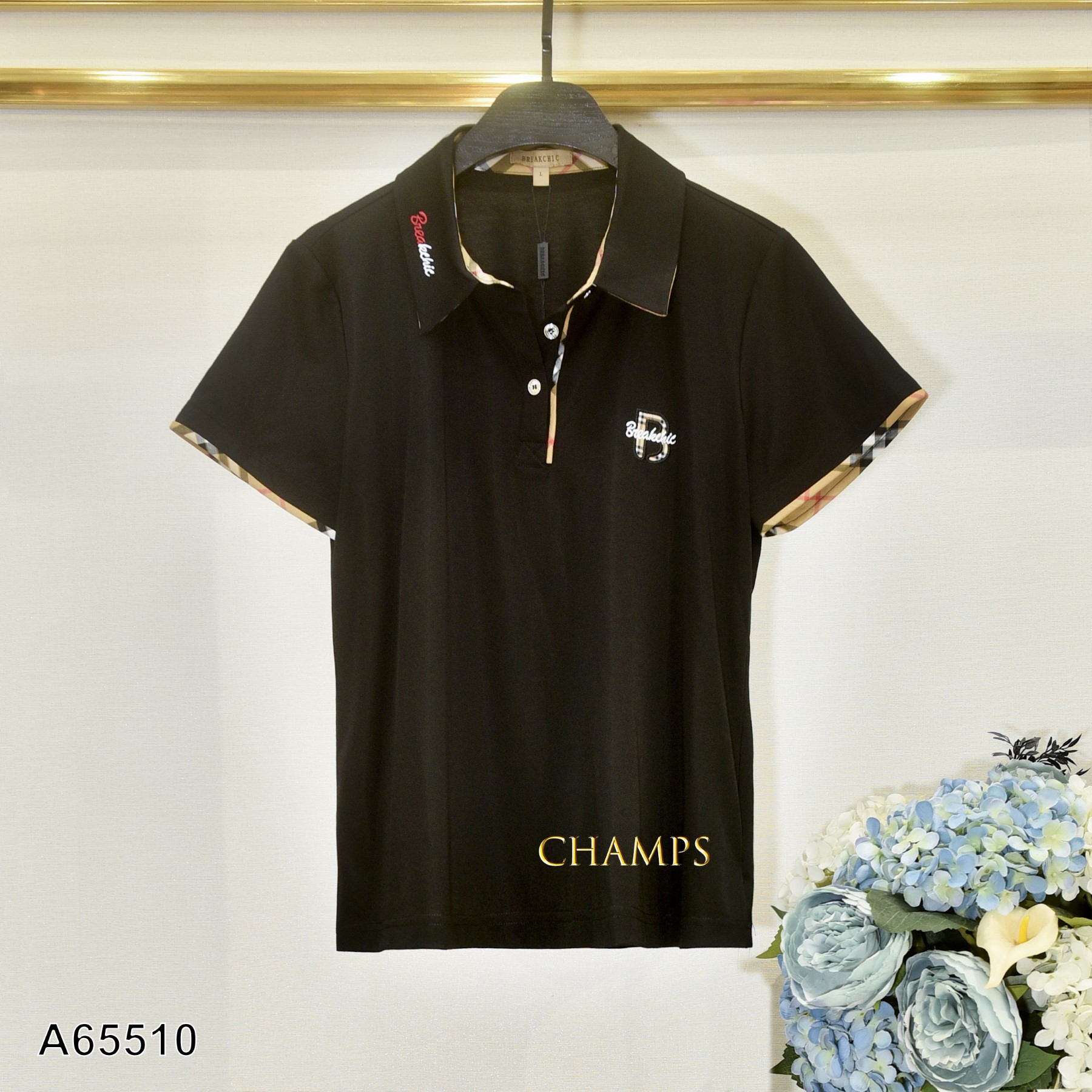 ÁO THUN ĐEN BBR 65510