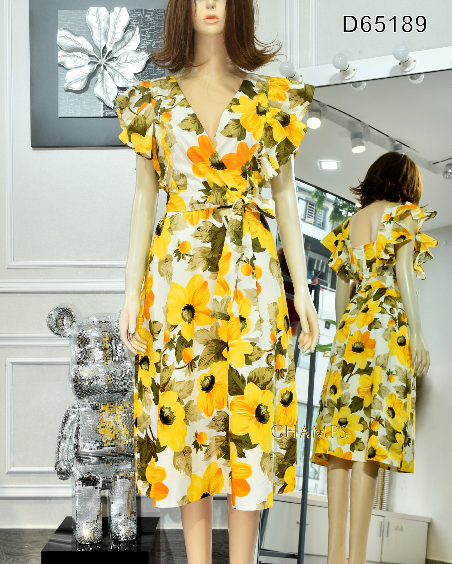 ĐẦM XÔ BÔNG VÀNG BÈO DÀI +DN 65189