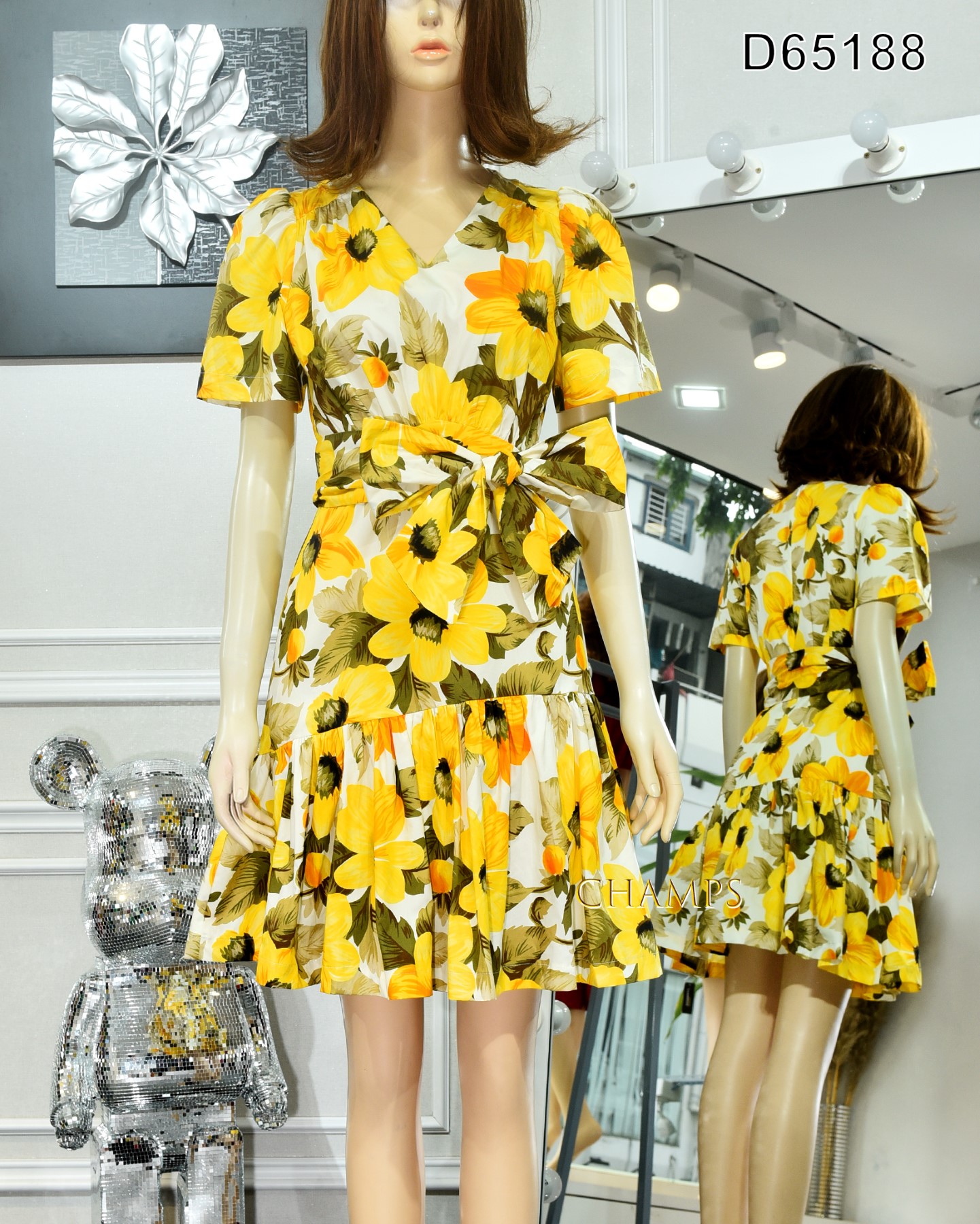 ĐẦM XÔ BÔNG VÀNG BÈO NGẮN +DN 65188